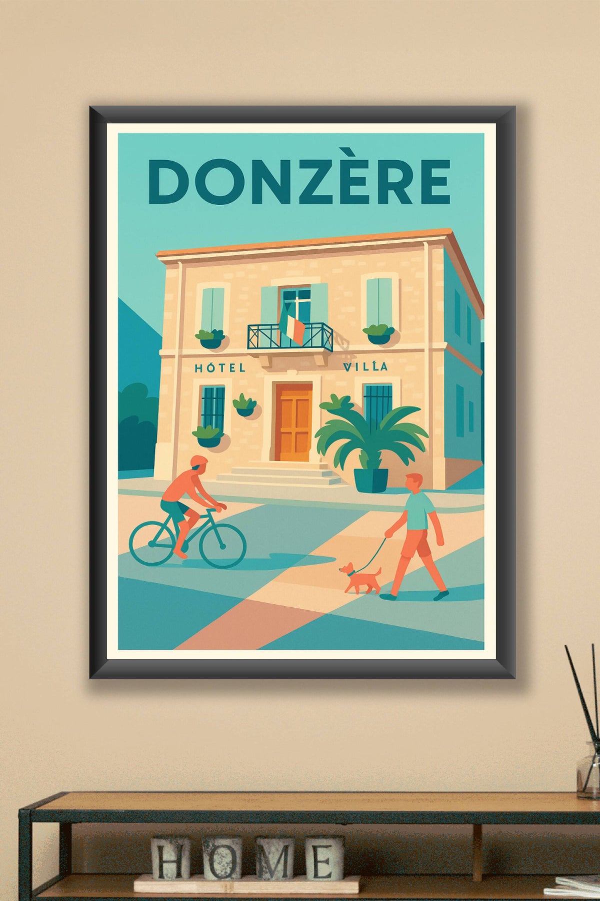 Affiche de Donzère - Charme tranquille en Provence
