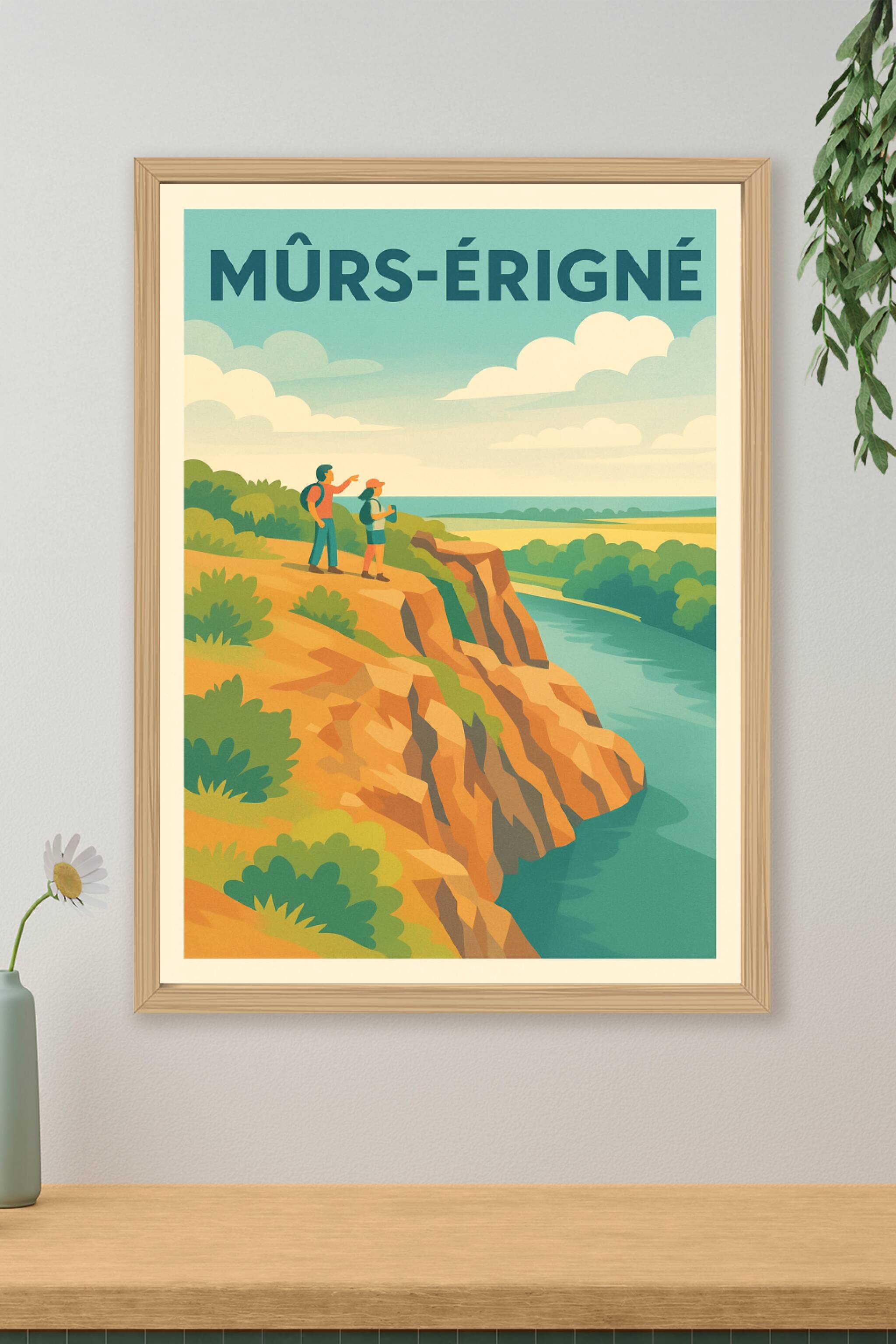 Affiche de Mûrs-Erigné - Évasion Nature et Panorama à Couper le Souffle