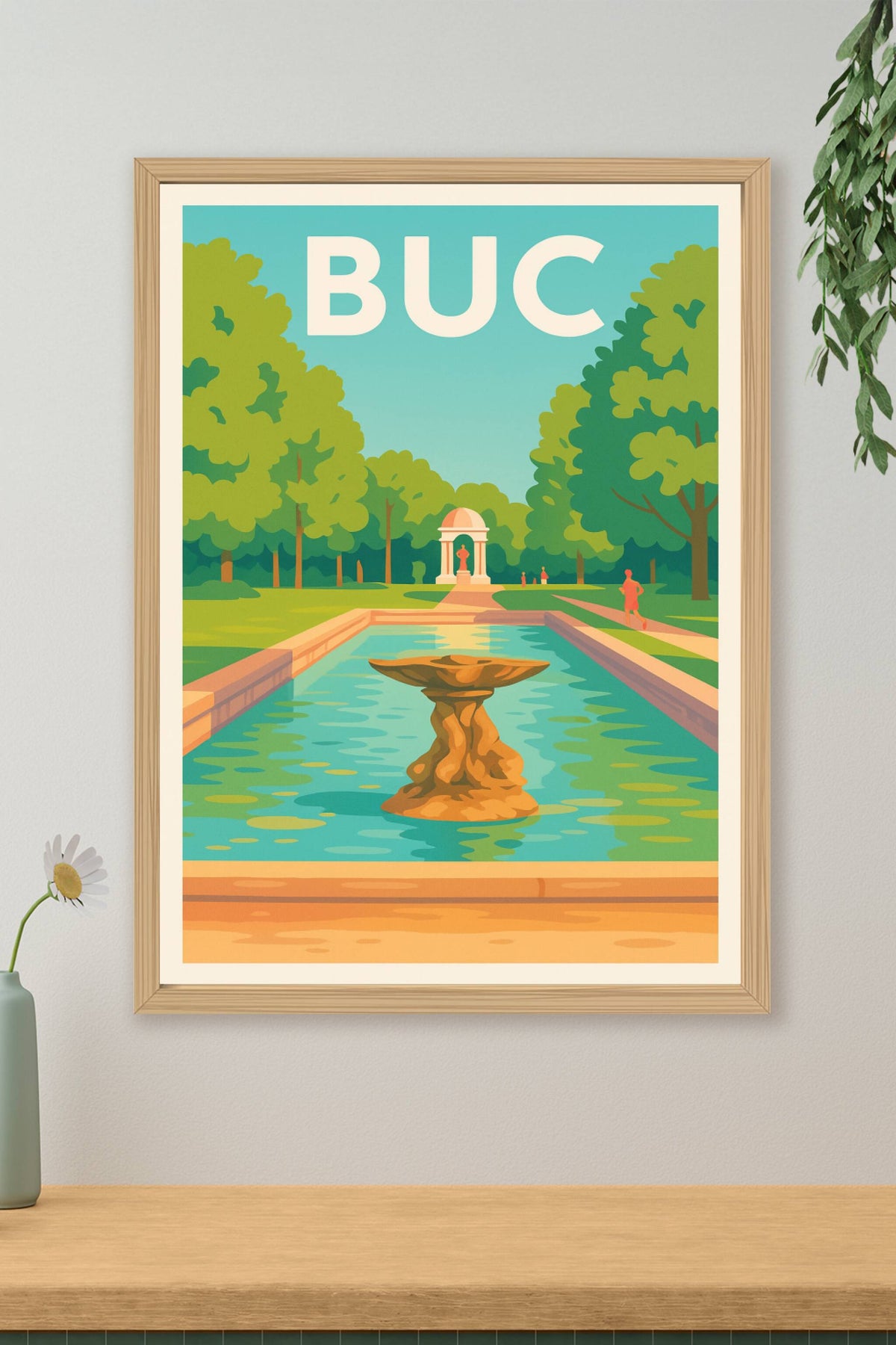 Affiche de Buc - Harmonie et nature au cœur du parc