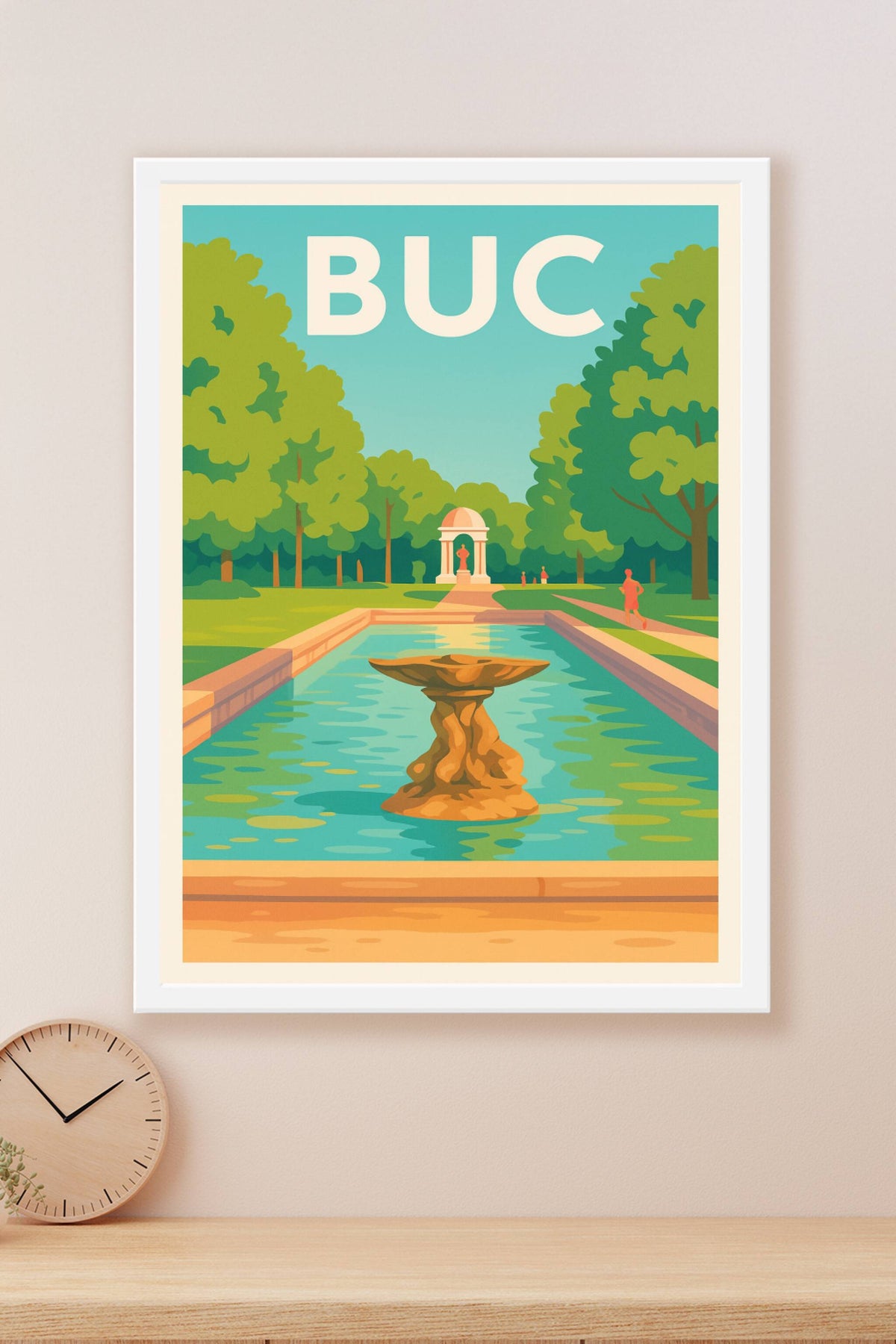 Affiche de Buc - Harmonie et nature au cœur du parc