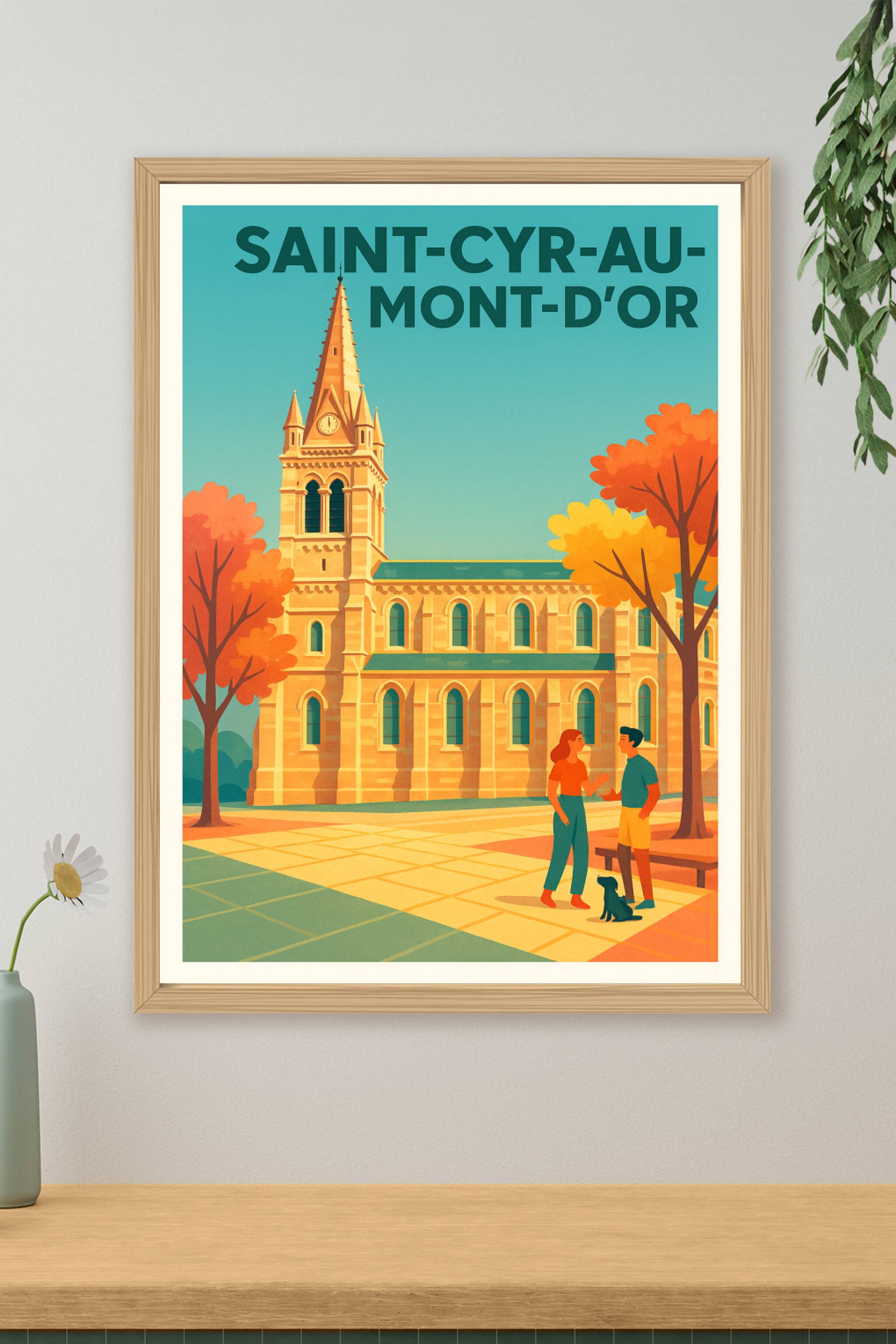Affiche de Saint-Cyr-au-Mont-d'Or - Harmonie d'été en ville