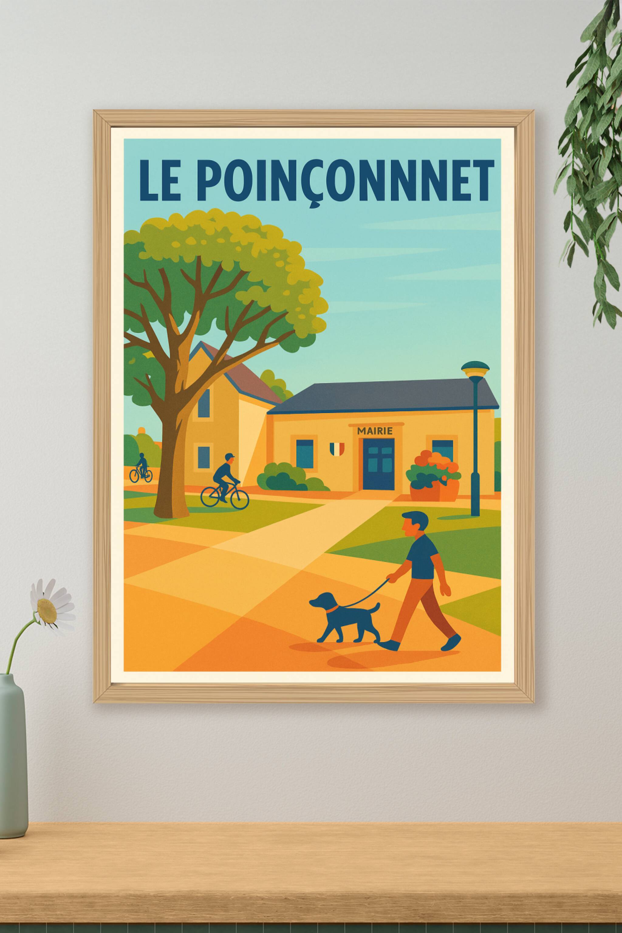Affiche de Le Poinçonnet - Charme et sérénité au cœur du village