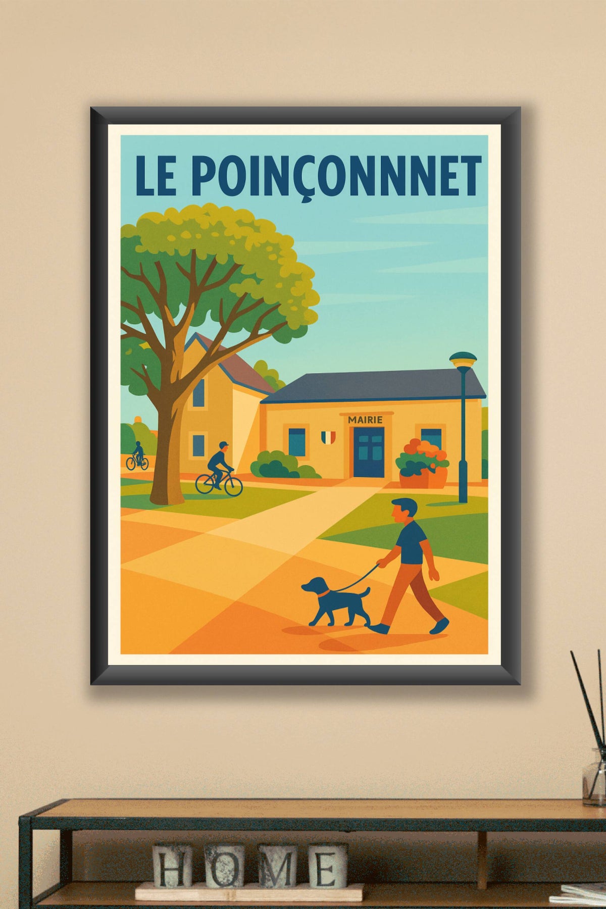 Affiche de Le Poinçonnet - Charme et sérénité au cœur du village