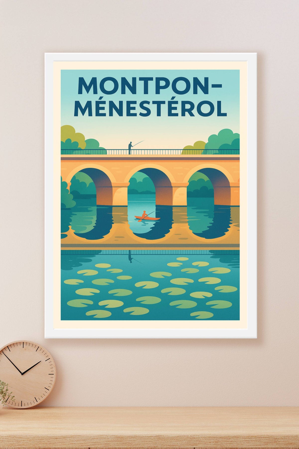 Affiche de Montpon-Ménestérol - Sérénité au fil de l'eau