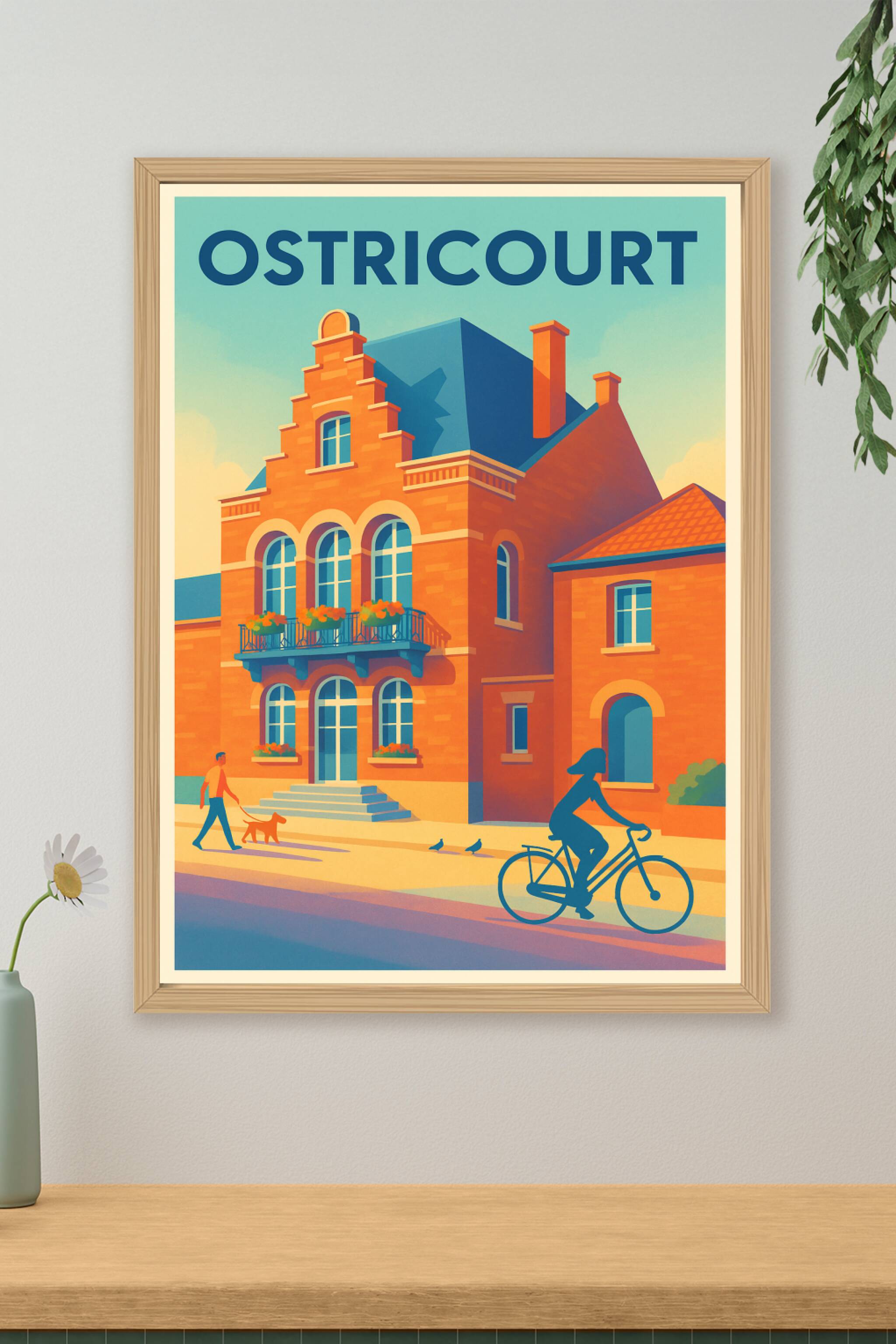 Affiche de Ostricourt - L’Art de Vivre en Douceur