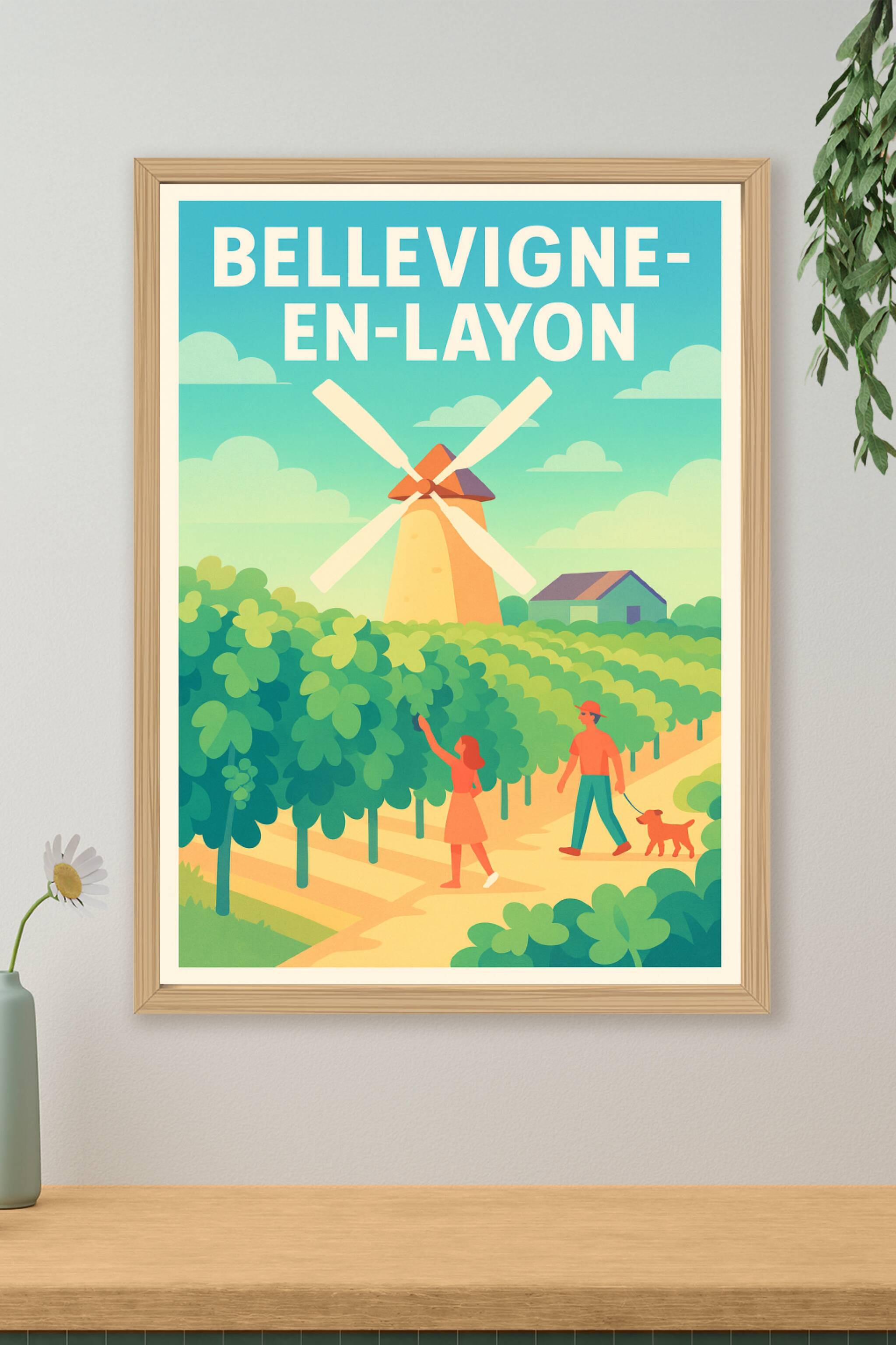 Affiche de Bellevigne-en-Layon - Promenade idyllique au cœur des vignes