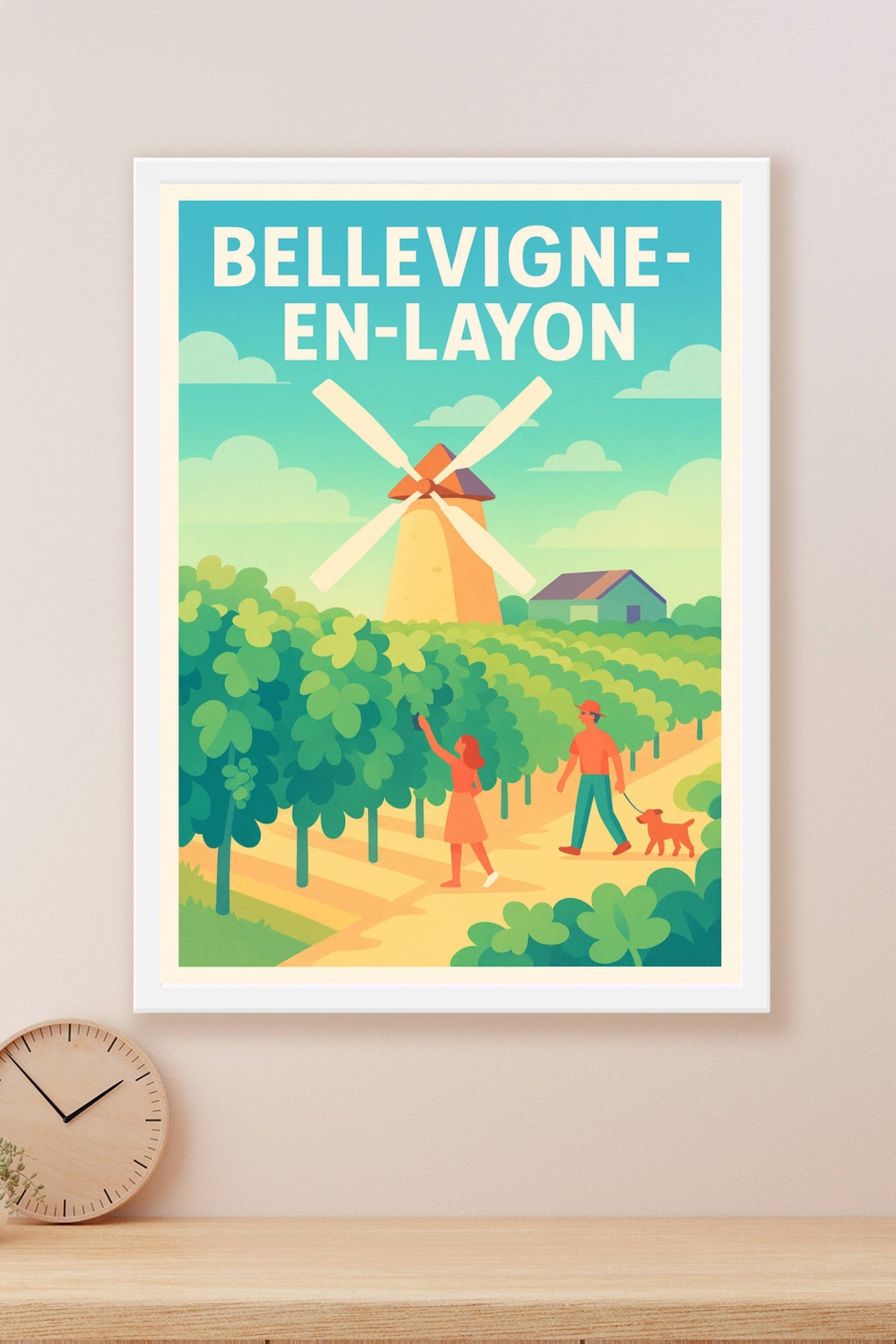 Affiche de Bellevigne-en-Layon - Promenade idyllique au cœur des vignes