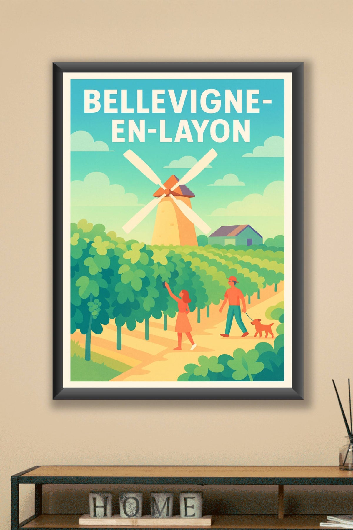 Affiche de Bellevigne-en-Layon - Promenade idyllique au cœur des vignes