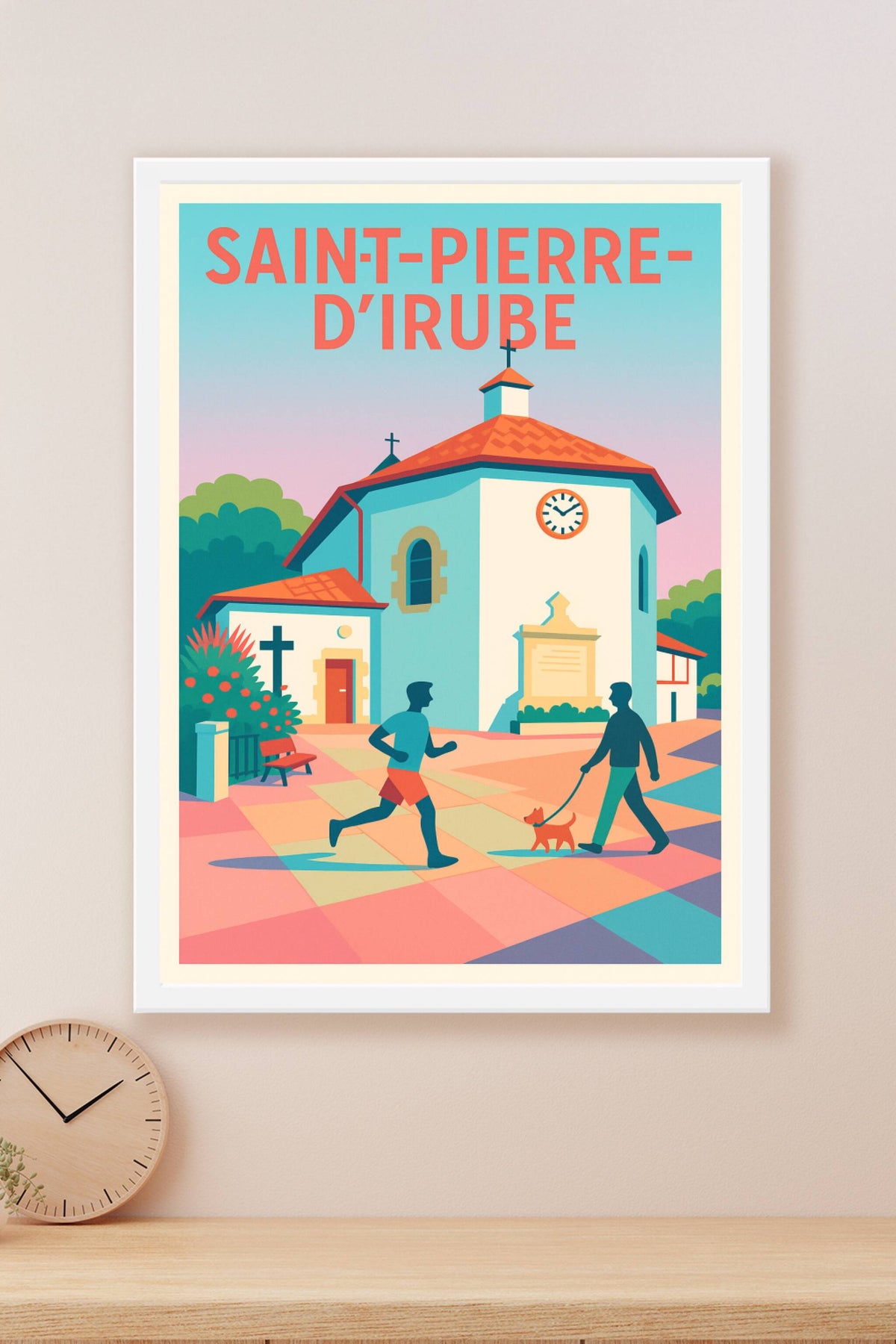 Affiche de Saint-Pierre-d'Irube - Charme paisible et convivialité locale