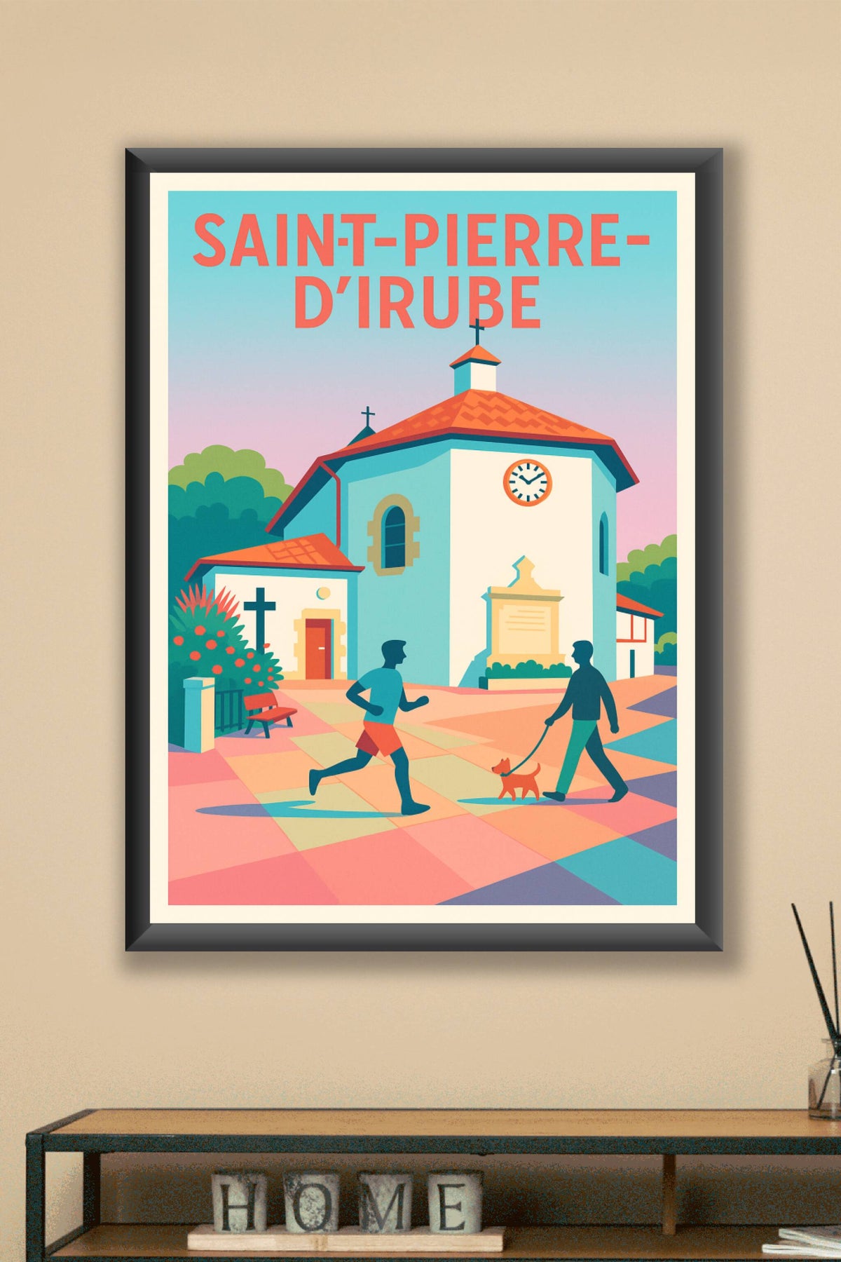 Affiche de Saint-Pierre-d'Irube - Charme paisible et convivialité locale