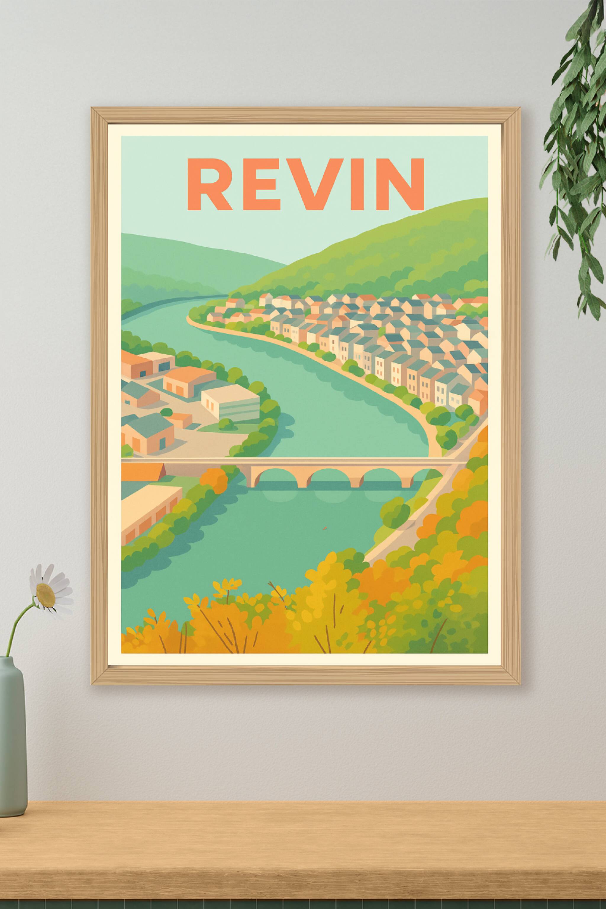 Affiche de Revin - Évasion bucolique au cœur des Ardennes