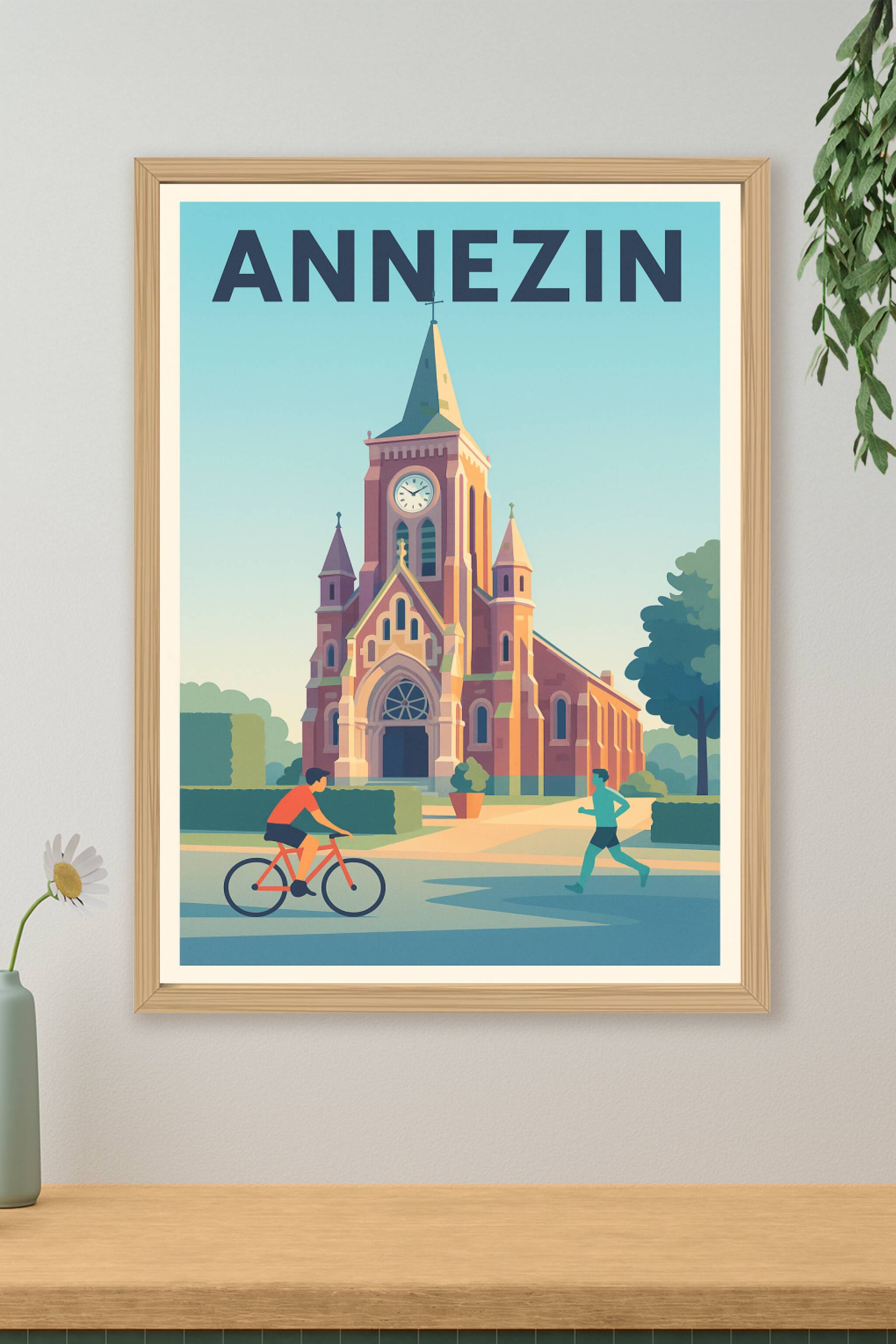 Affiche de Annezin - L'élégance historique en poster