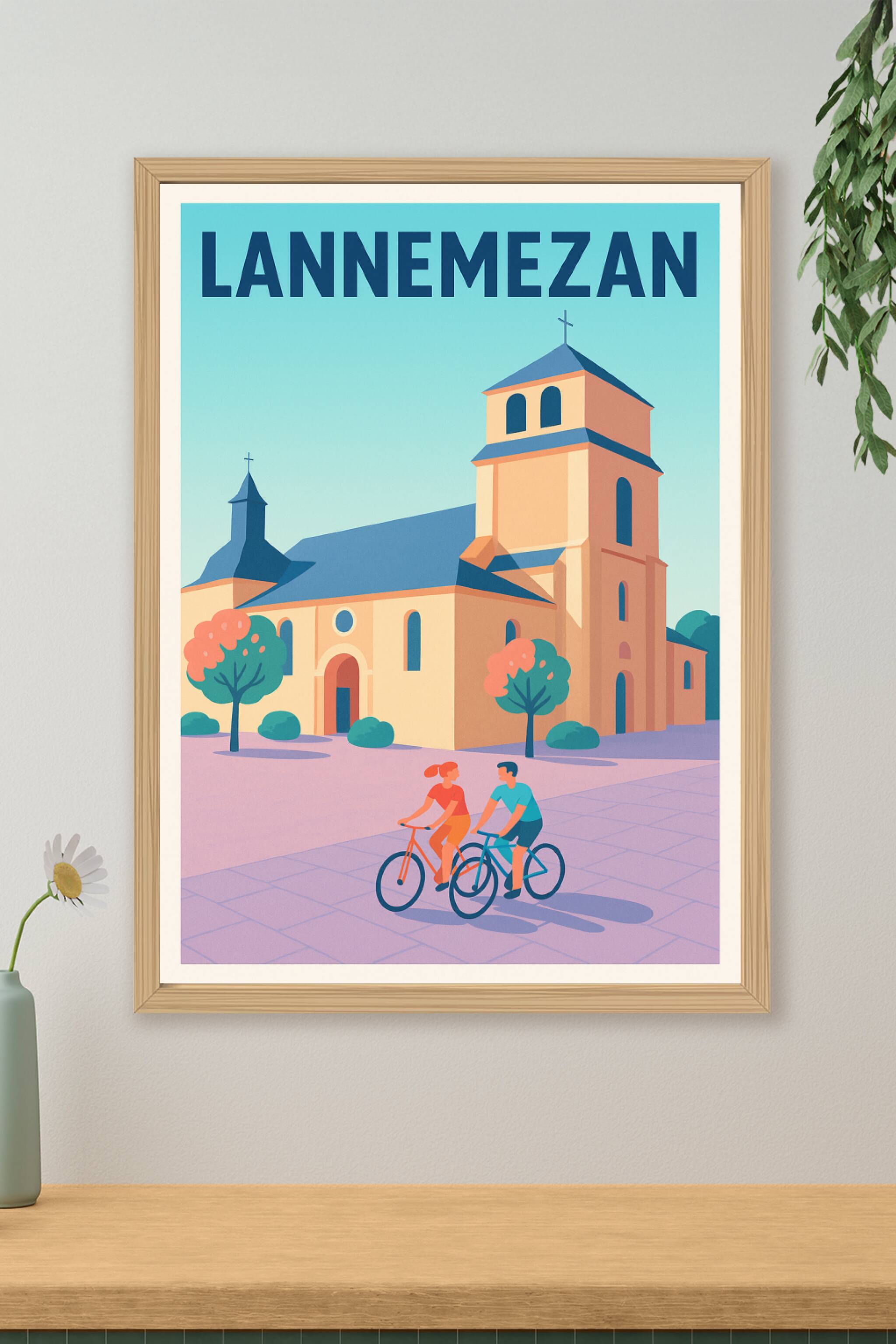 Affiche de Lannemezan - Charme et douceur au cœur des Pyrénées