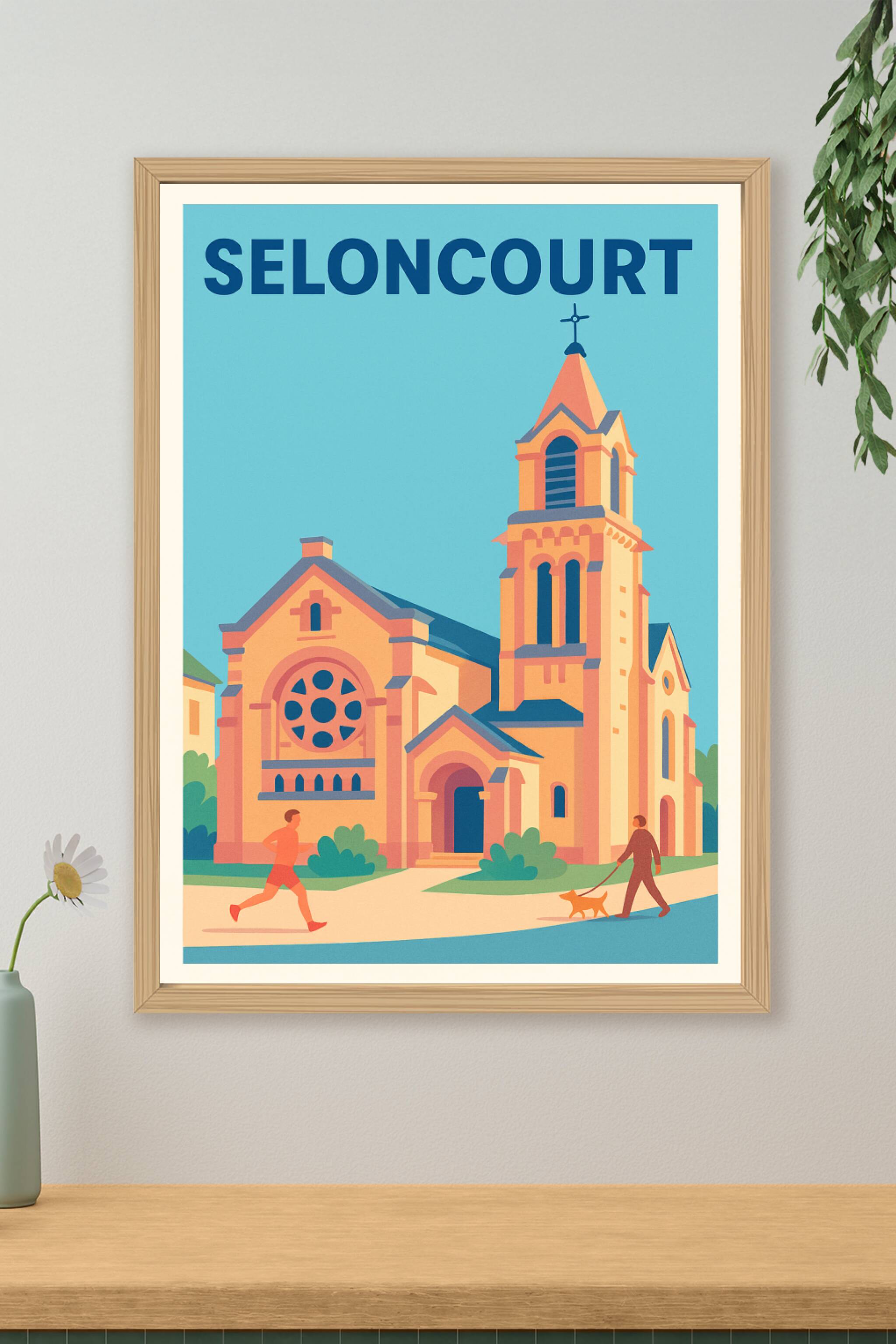 Affiche de Seloncourt - Charme et sérénité au cœur du village
