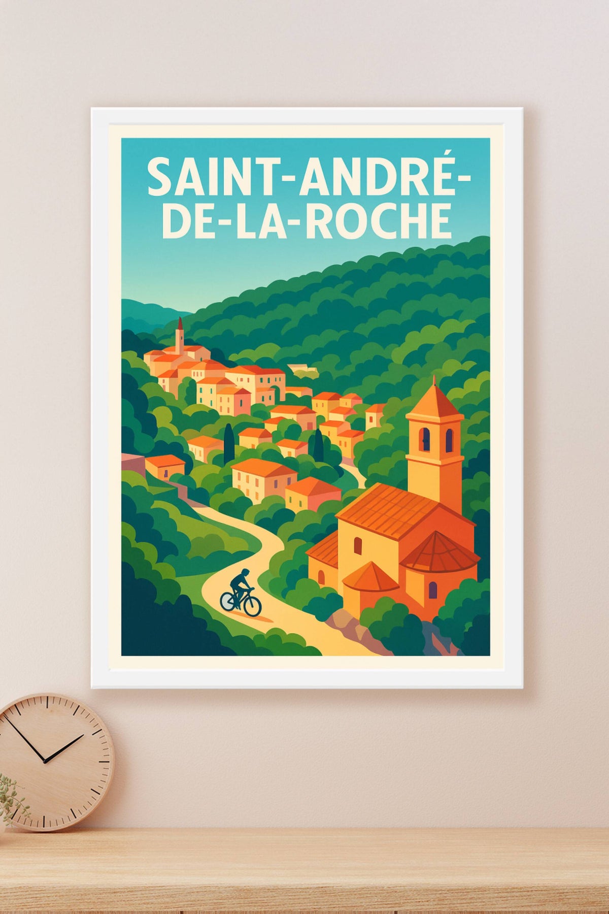 Affiche de Saint-André-de-la-Roche - Charme et sérénité au cœur de la nature