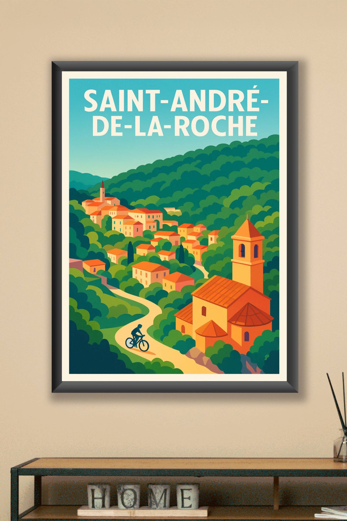 Affiche de Saint-André-de-la-Roche - Charme et sérénité au cœur de la nature