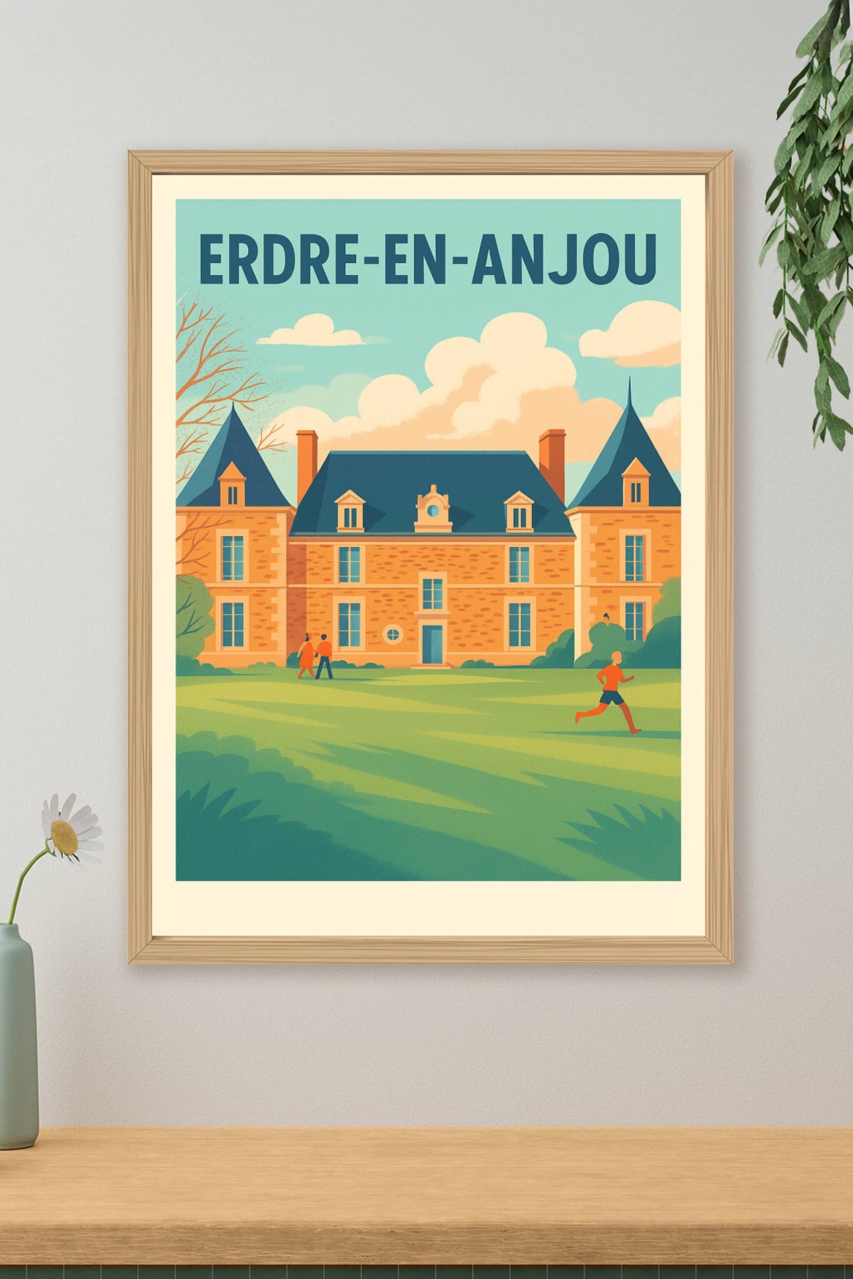 Affiche de Erdre-en-Anjou - Élégance et nature réunies
