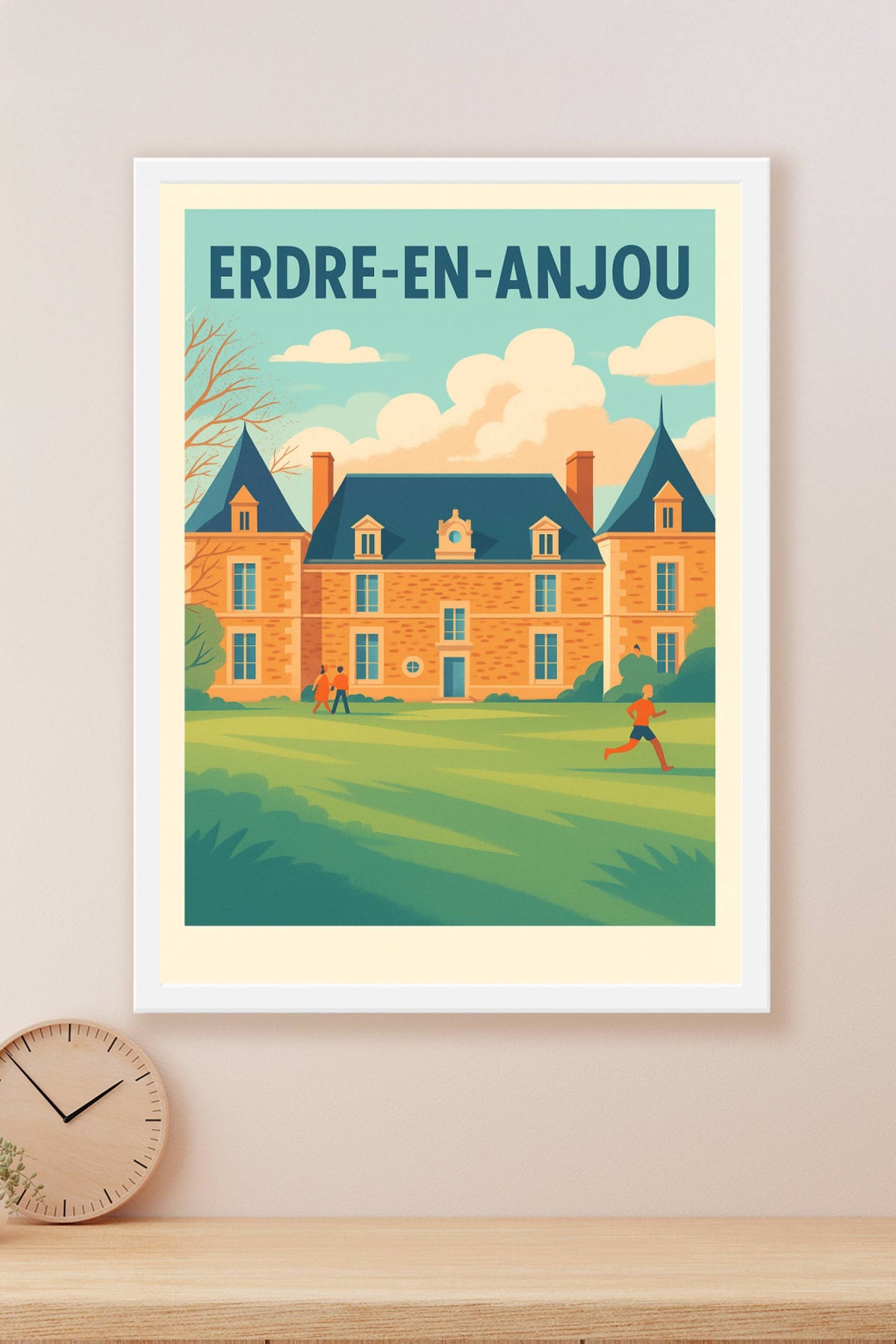 Affiche de Erdre-en-Anjou - Élégance et nature réunies
