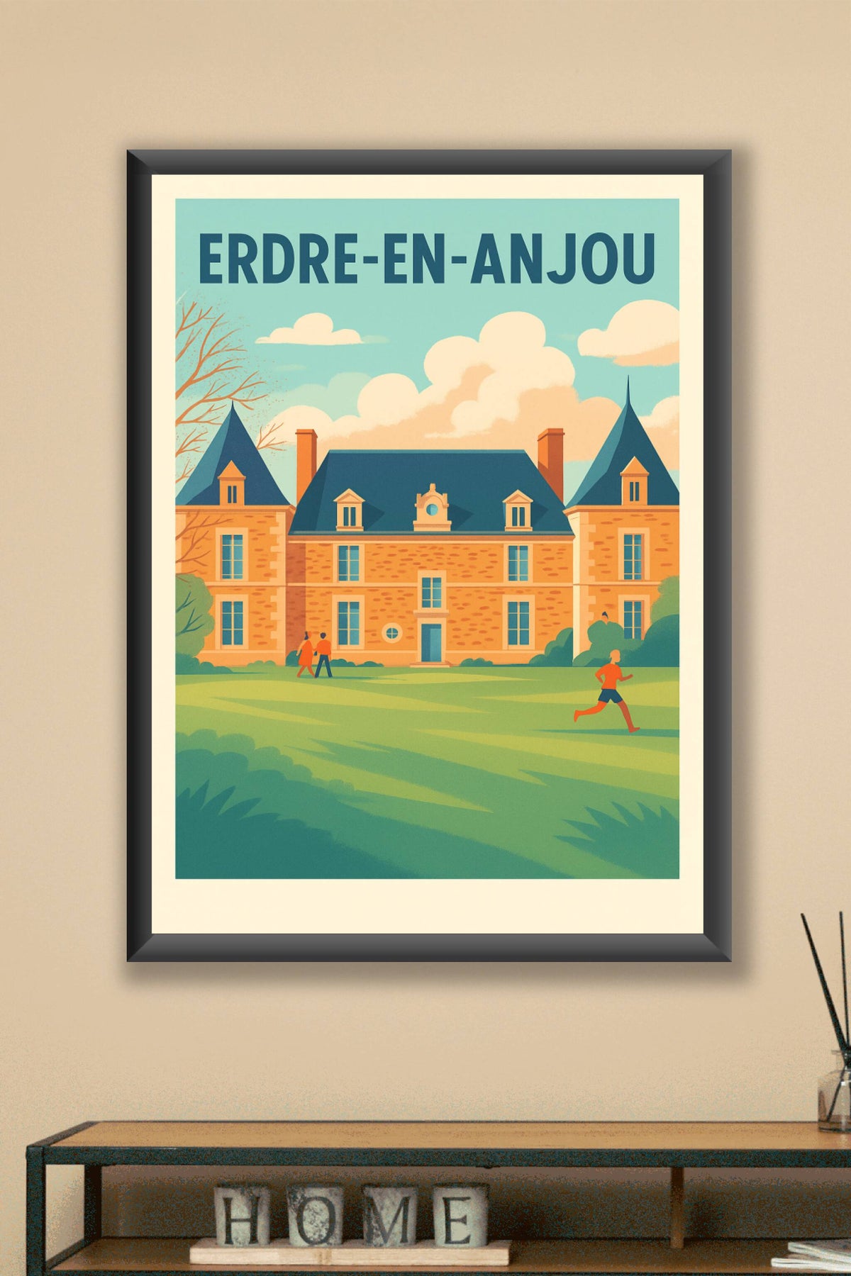 Affiche de Erdre-en-Anjou - Élégance et nature réunies
