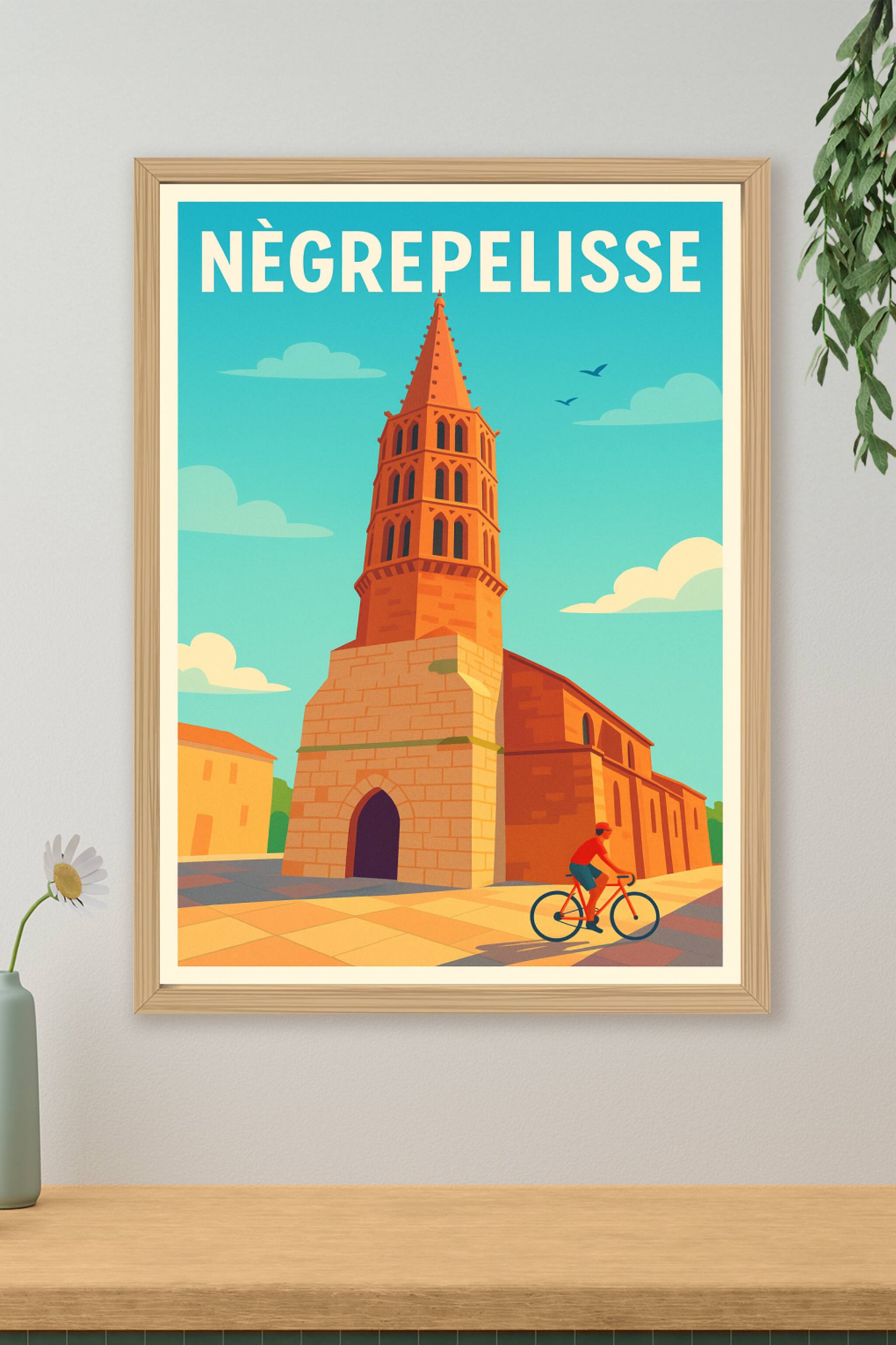 Affiche de Nègrepelisse - Le charme authentique du sud-ouest