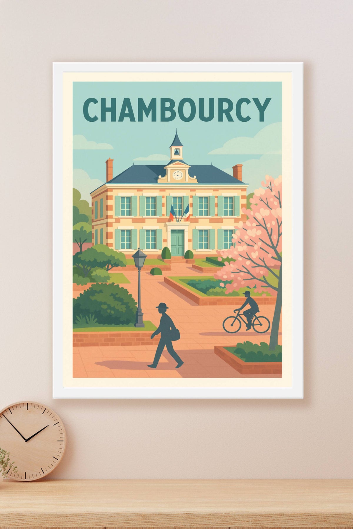 Affiche de Chambourcy - Charme et douceur de la vie locale