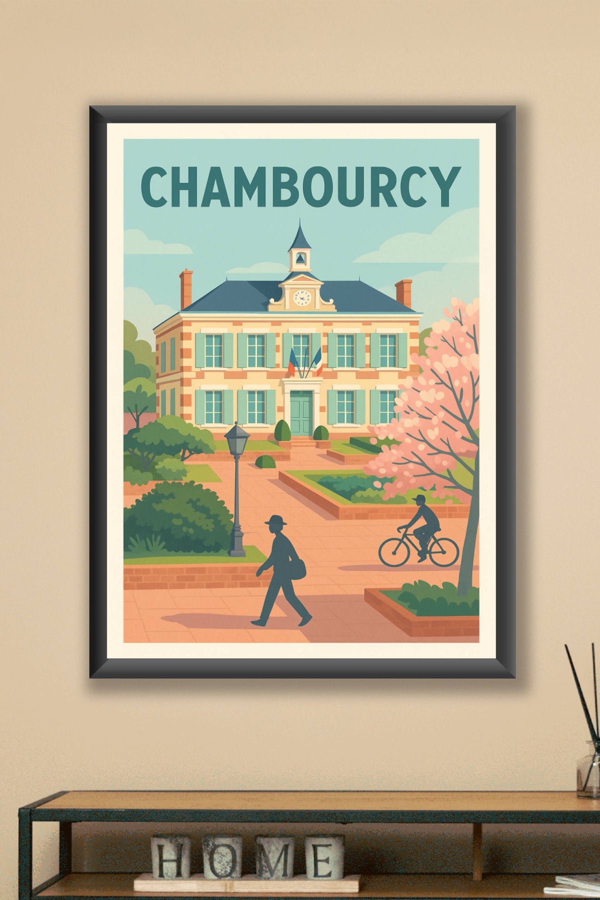 Affiche de Chambourcy - Charme et douceur de la vie locale