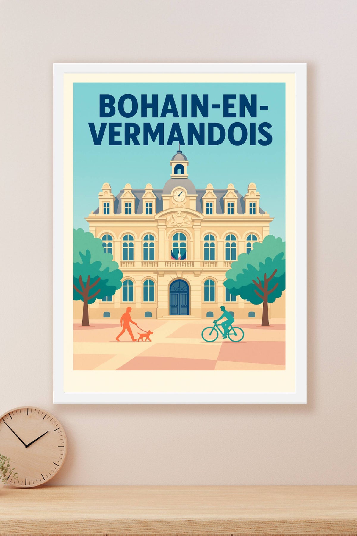 Affiche de Bohain-en-Vermandois - L'élégance architecturale au cœur de la ville