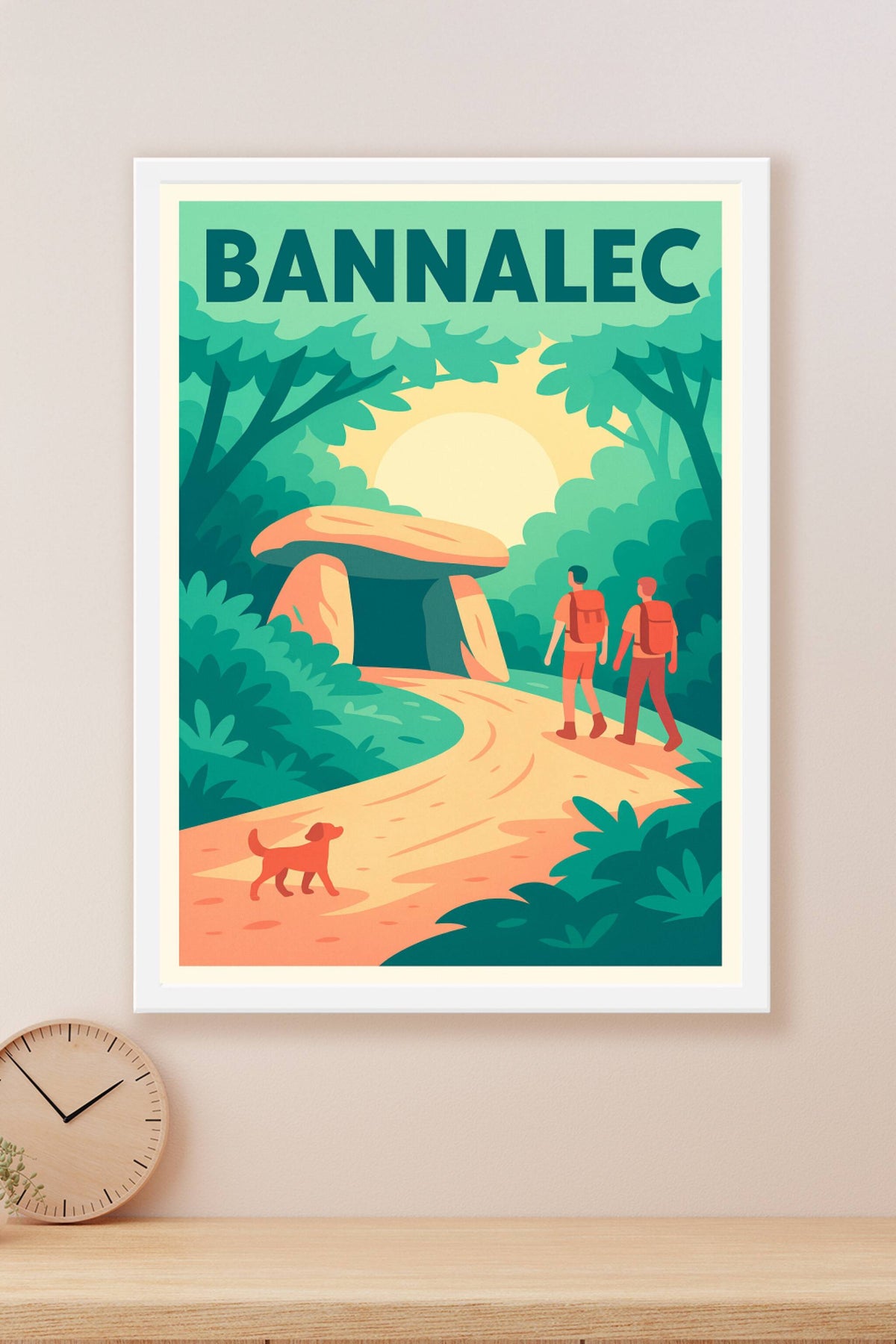 Affiche de Bannalec - L'appel de la nature et des anciennes pierres