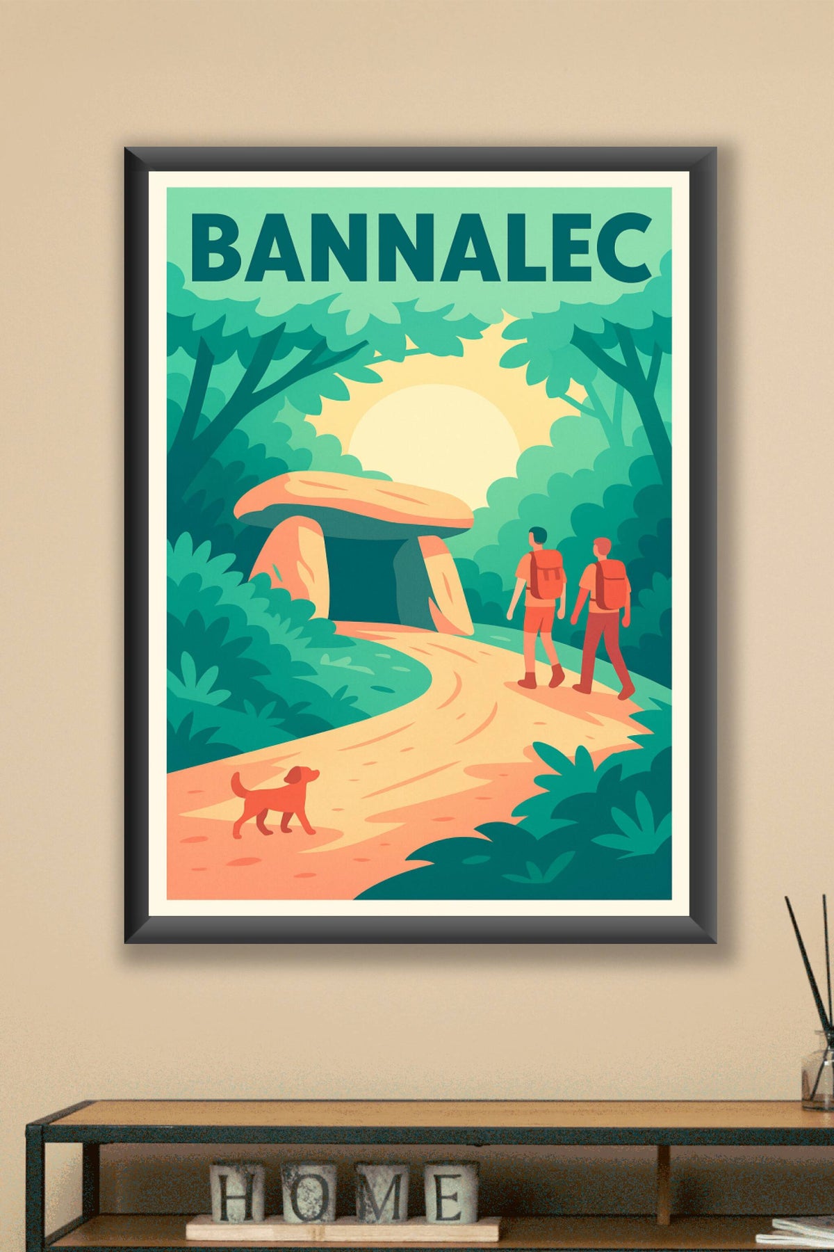 Affiche de Bannalec - L'appel de la nature et des anciennes pierres