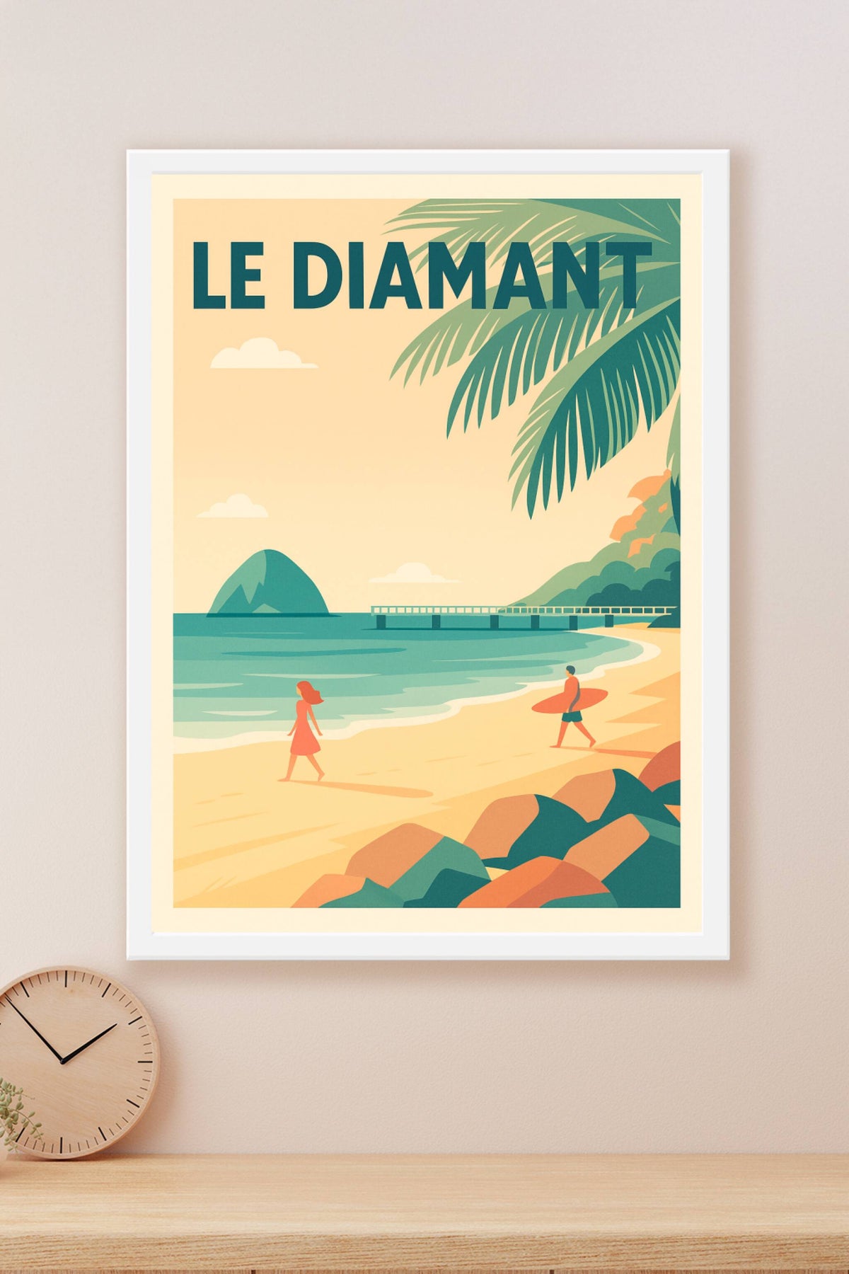Affiche de Le Diamant - Escapade tropicale et douceur balnéaire