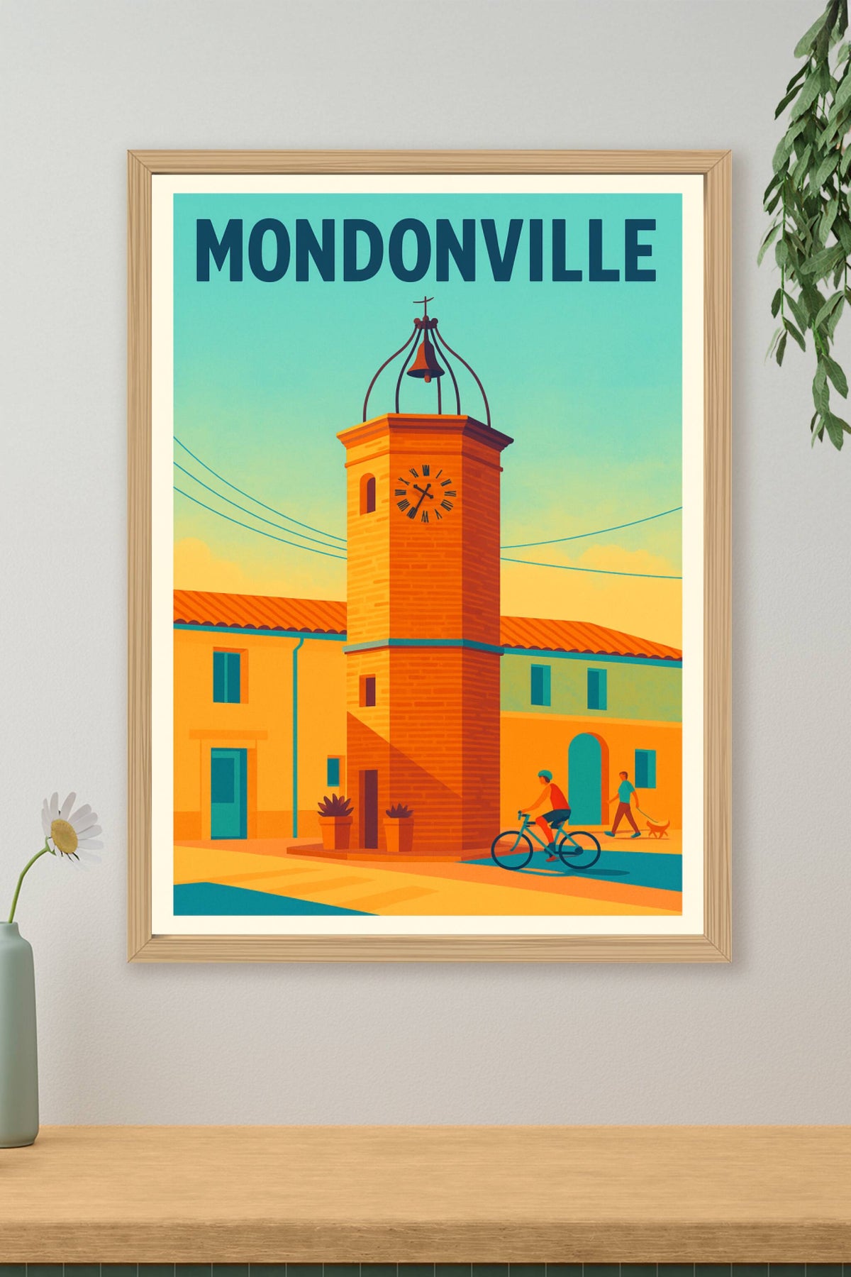 Affiche de Mondonville - Charme tranquille et soleil du Sud-Ouest