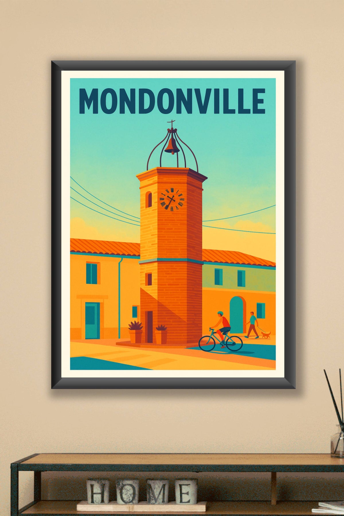 Affiche de Mondonville - Charme tranquille et soleil du Sud-Ouest