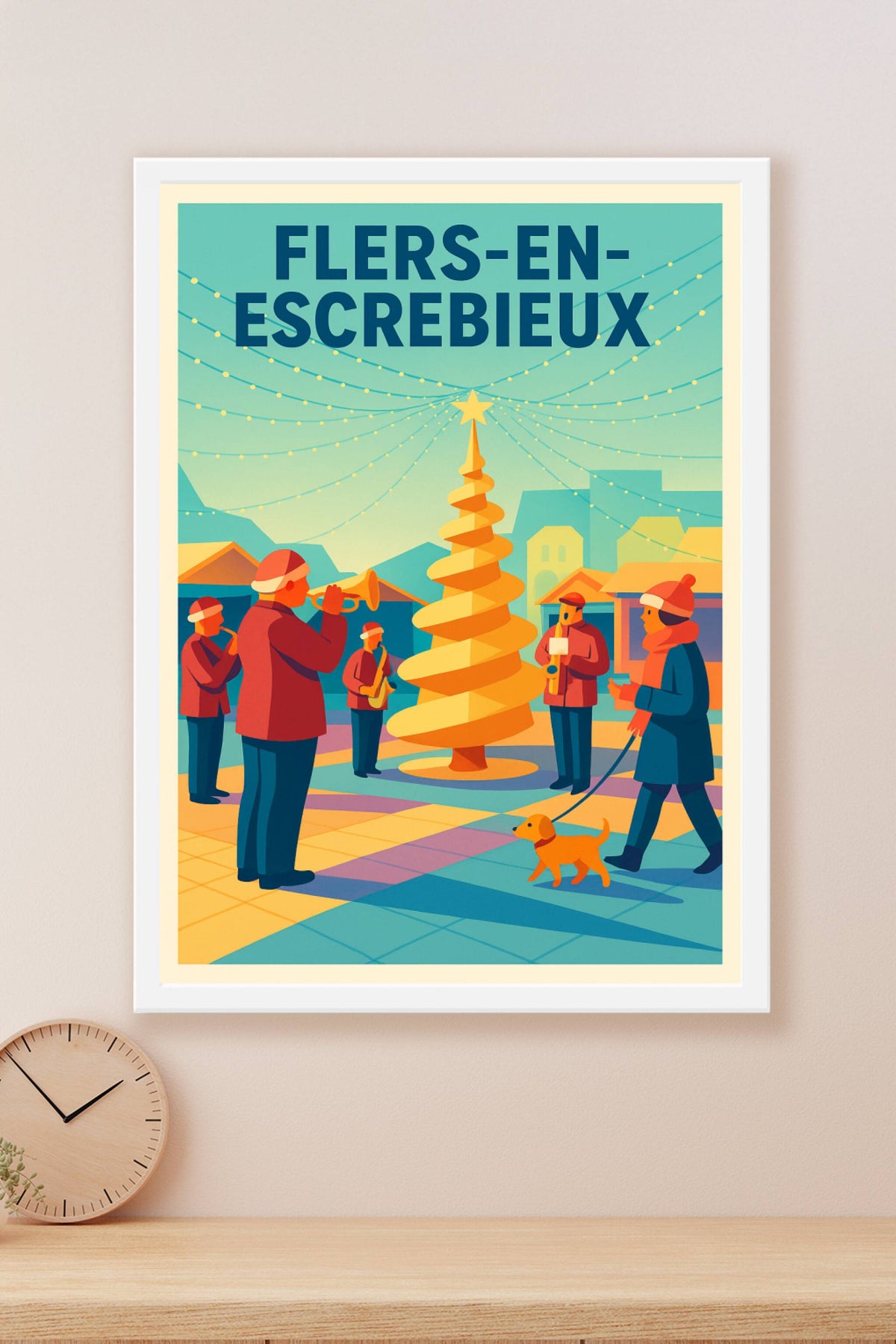 Affiche de Flers-en-Escrebieux - Ambiance festive et chaleureuse en centre-ville