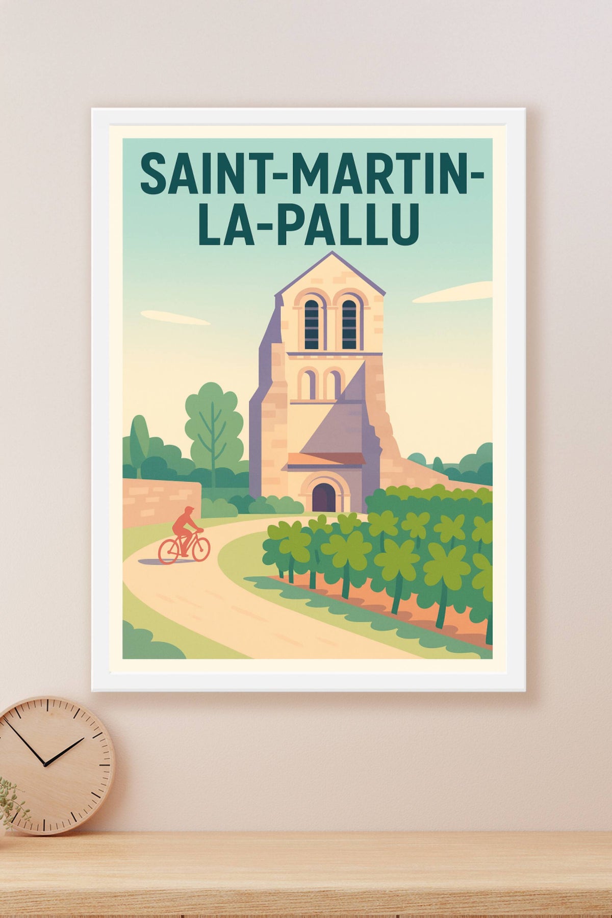 Affiche de Saint-Martin-la-Pallu - Charme et Sérénité en Pays Poitevin