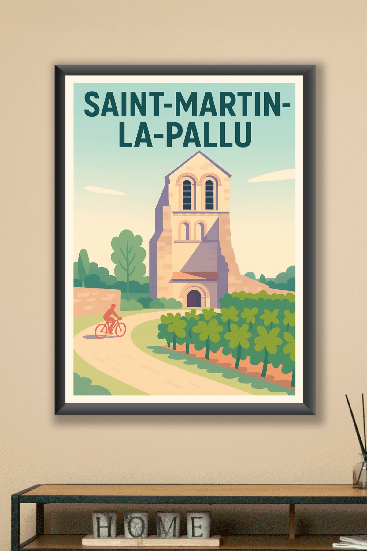 Affiche de Saint-Martin-la-Pallu - Charme et Sérénité en Pays Poitevin