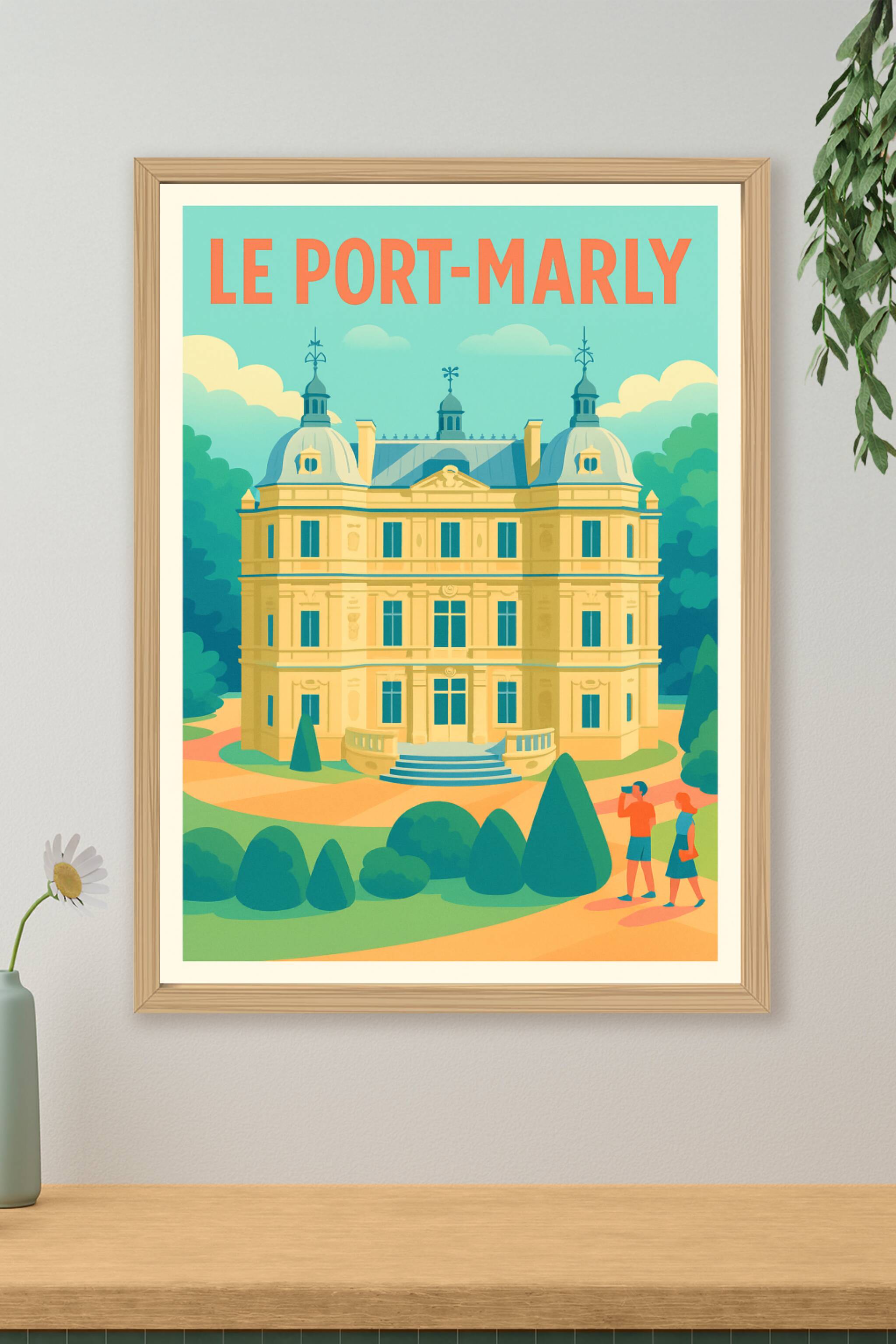 Affiche de Le Port-Marly - Élégance et patrimoine au cœur de la ville