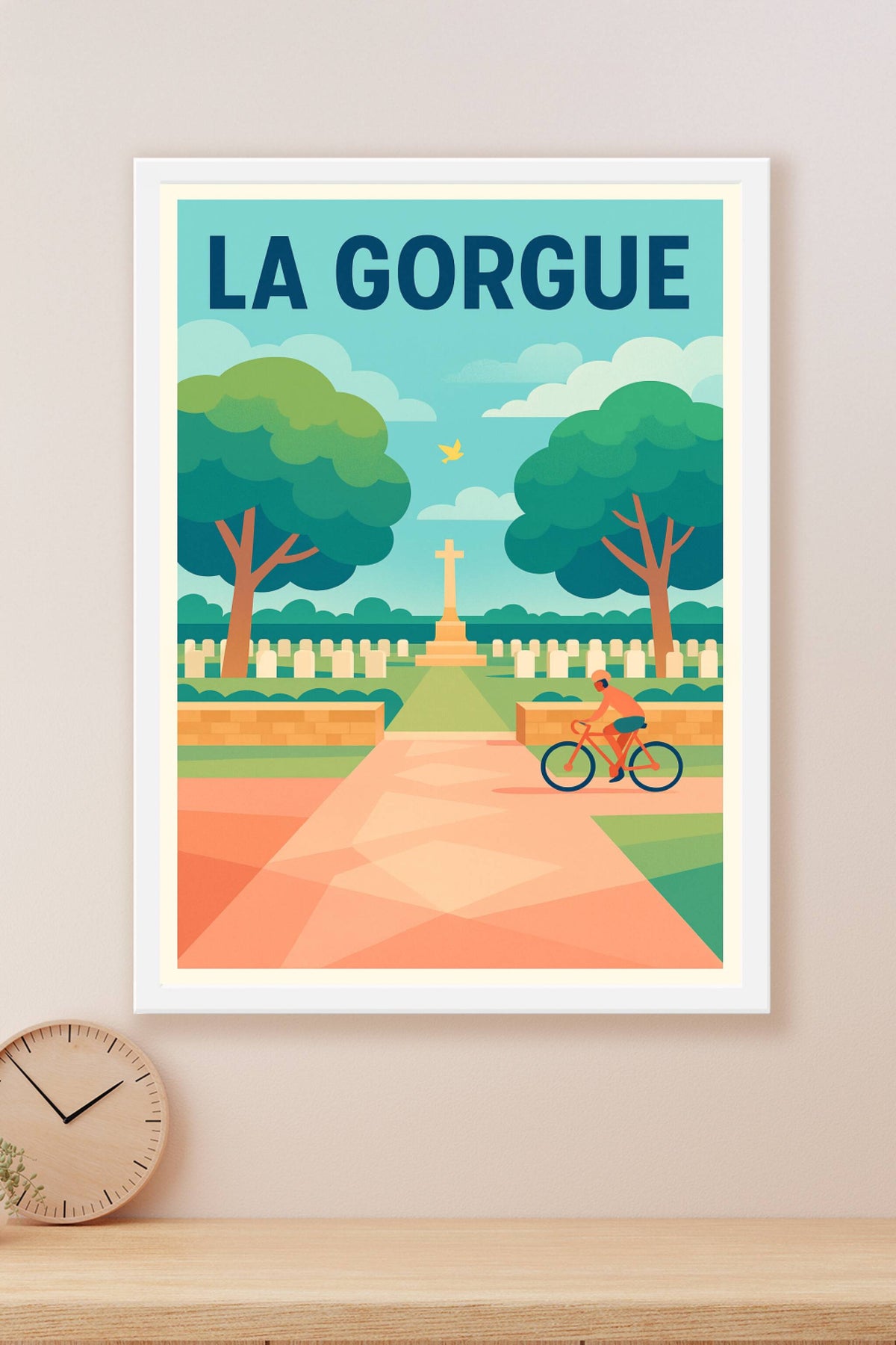 Affiche de La Gorgue - Un hommage paisible au cœur de la mémoire