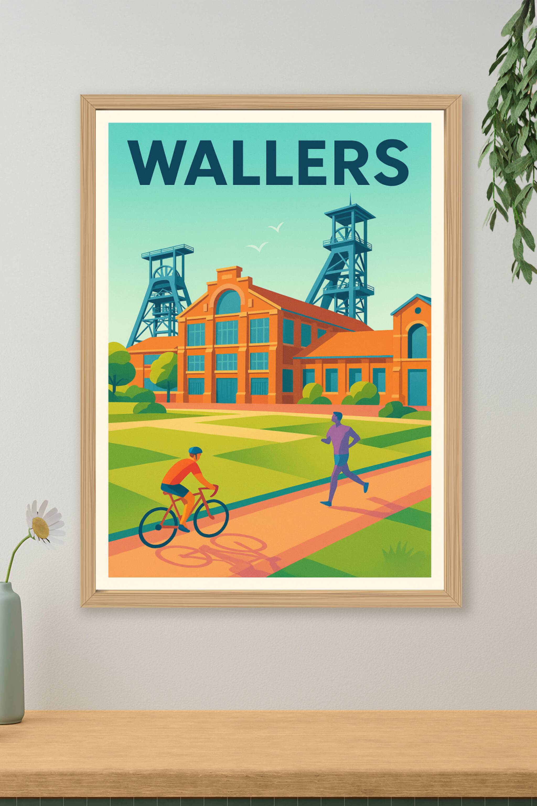 Affiche de Wallers - L'Esprit Industriel en Plein Air