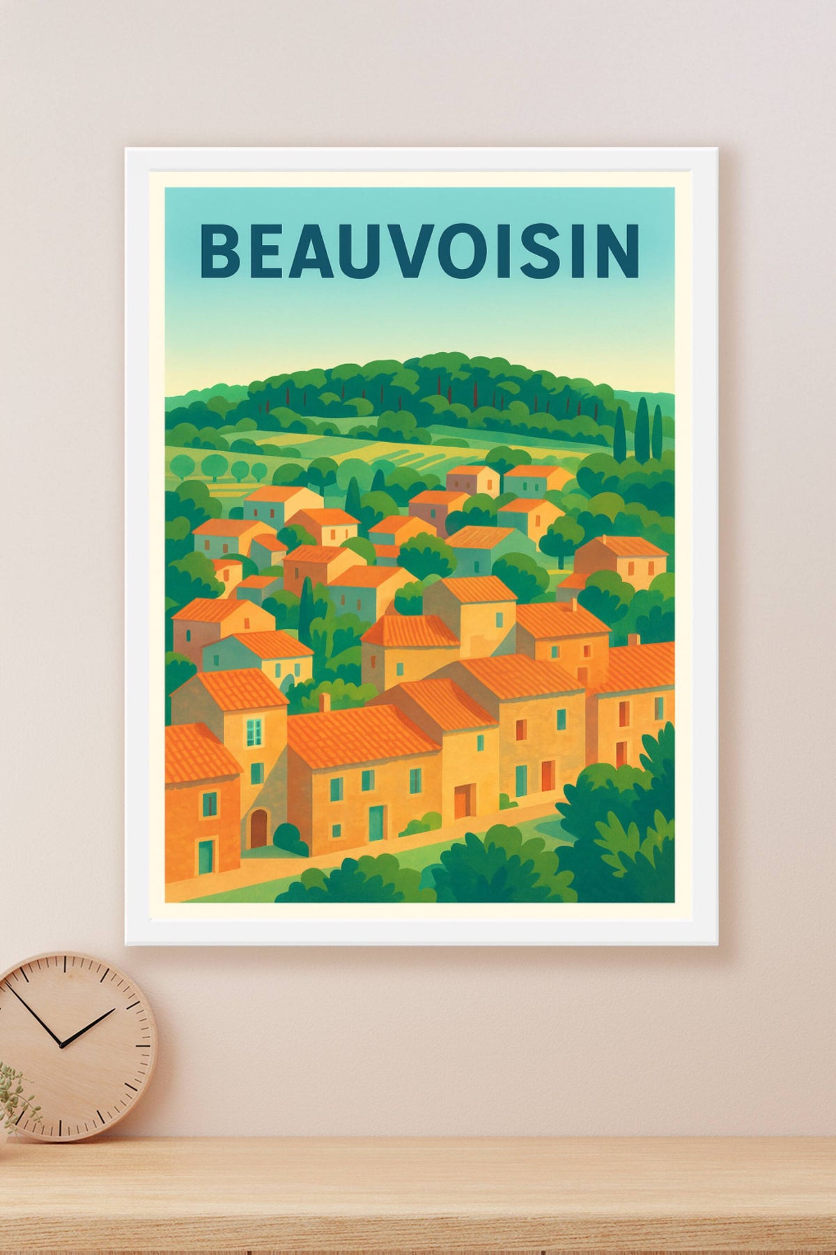 Affiche de Beauvoisin - Charme Provençal en Harmonie
