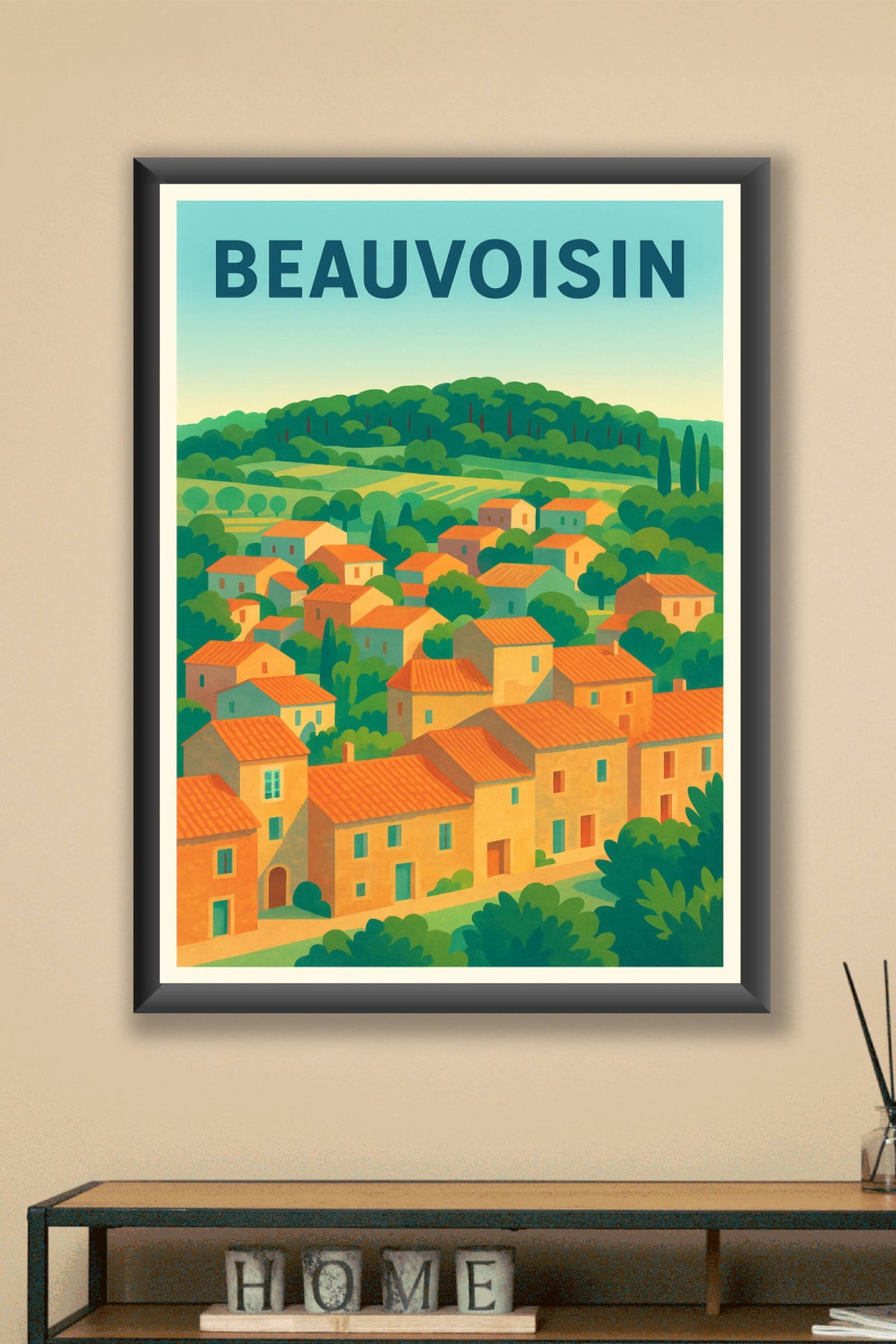 Affiche de Beauvoisin - Charme Provençal en Harmonie