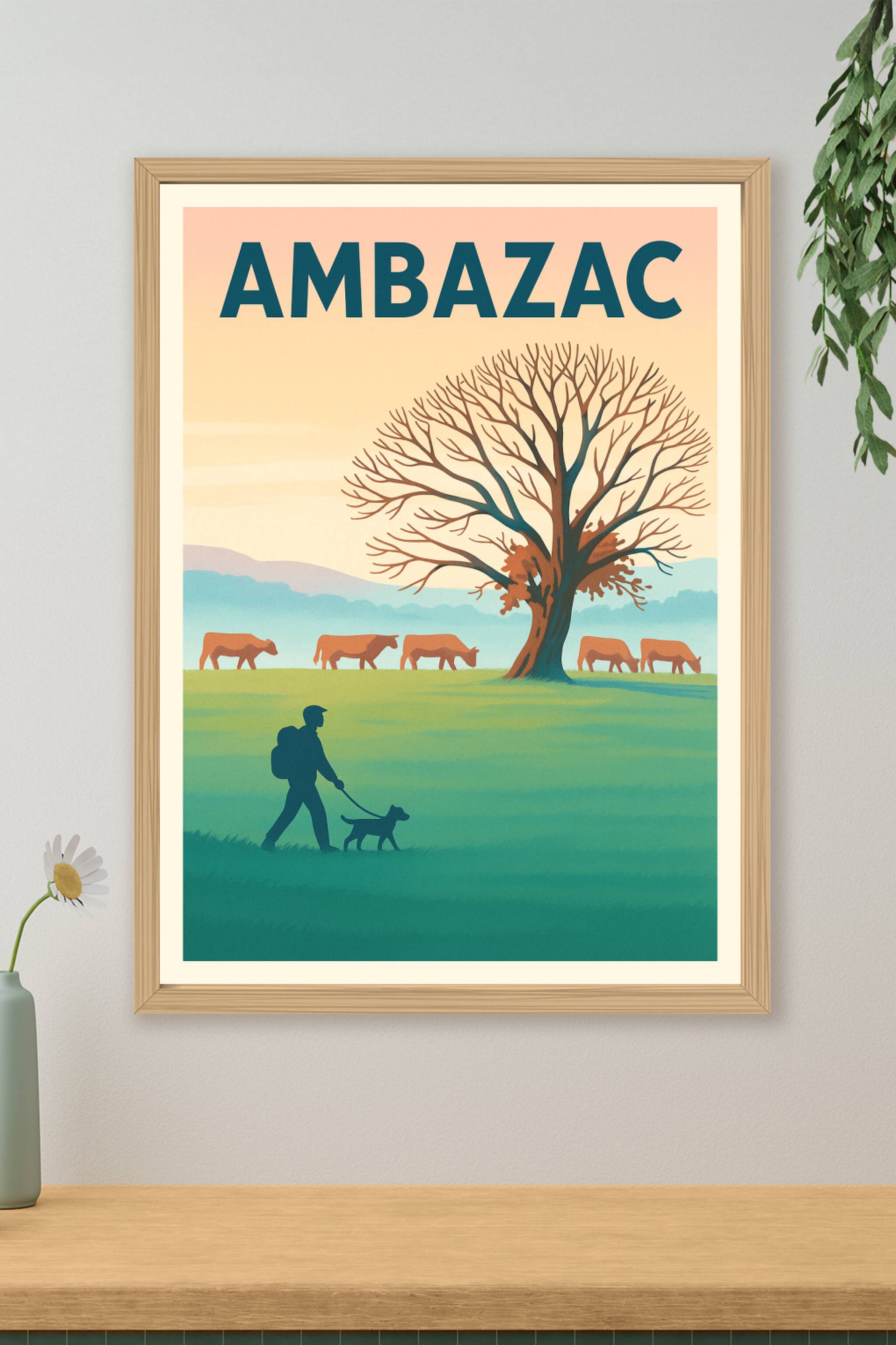 Affiche de Ambazac - Promenade paisible en pleine nature