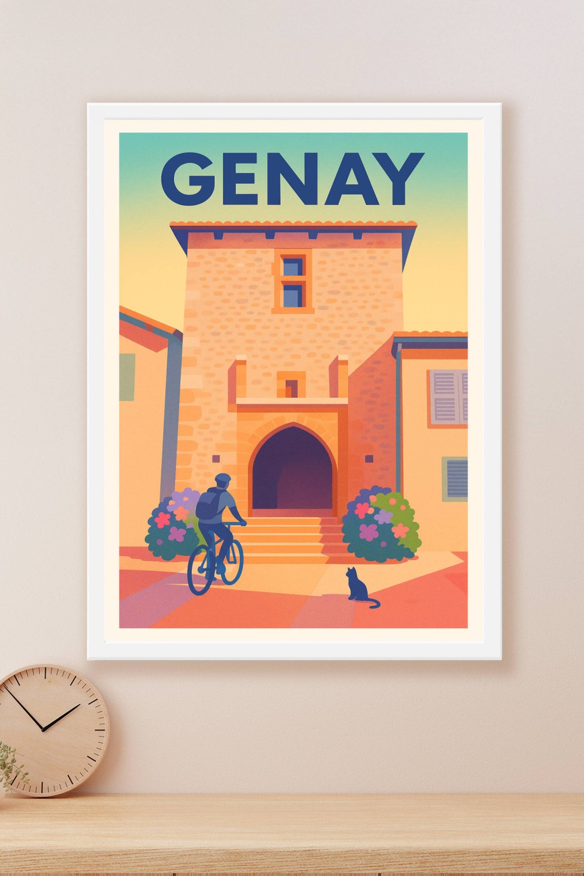 Affiche de Genay - Charme et sérénité au cœur de la ville