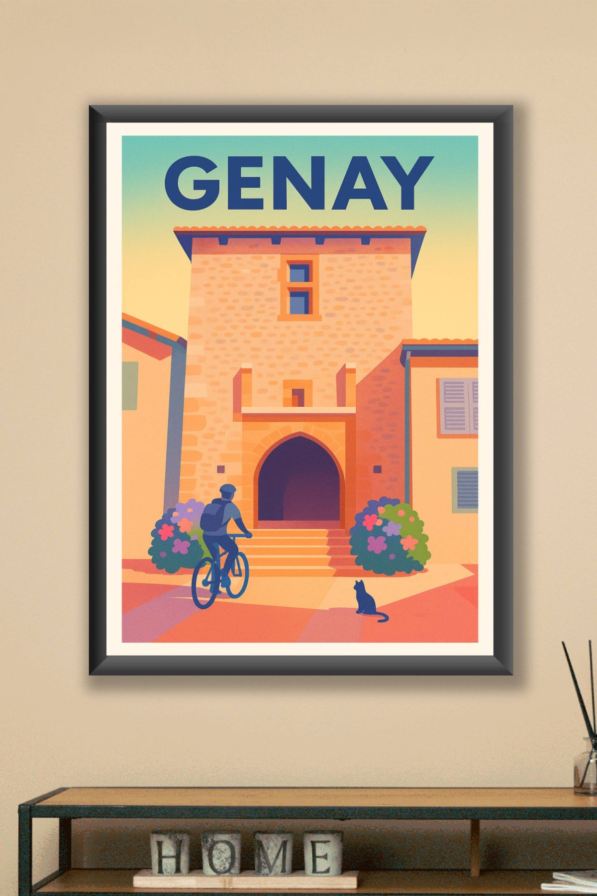 Affiche de Genay - Charme et sérénité au cœur de la ville