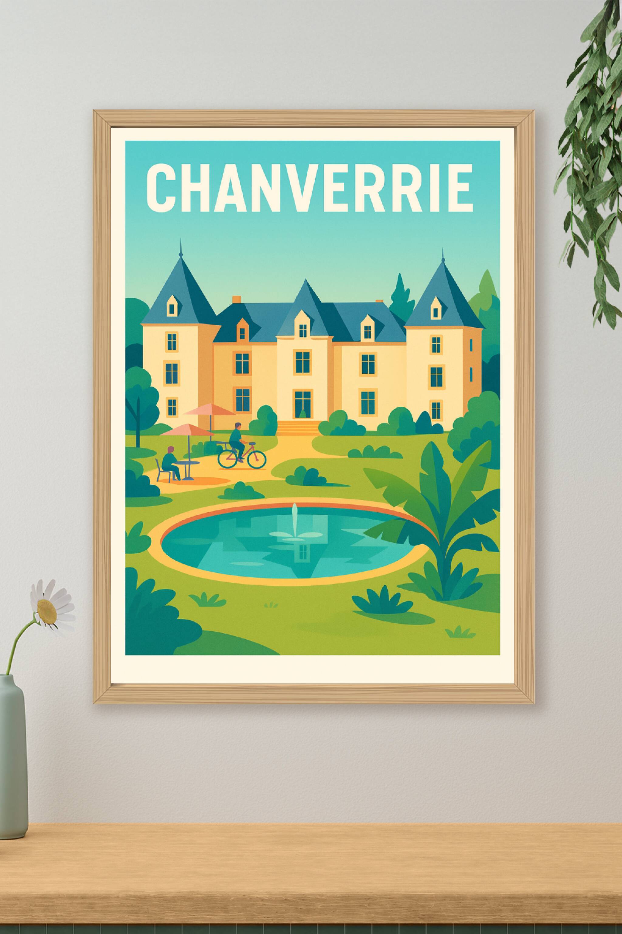 Affiche de Chanverrie - L'élégance d'un château au cœur de la nature