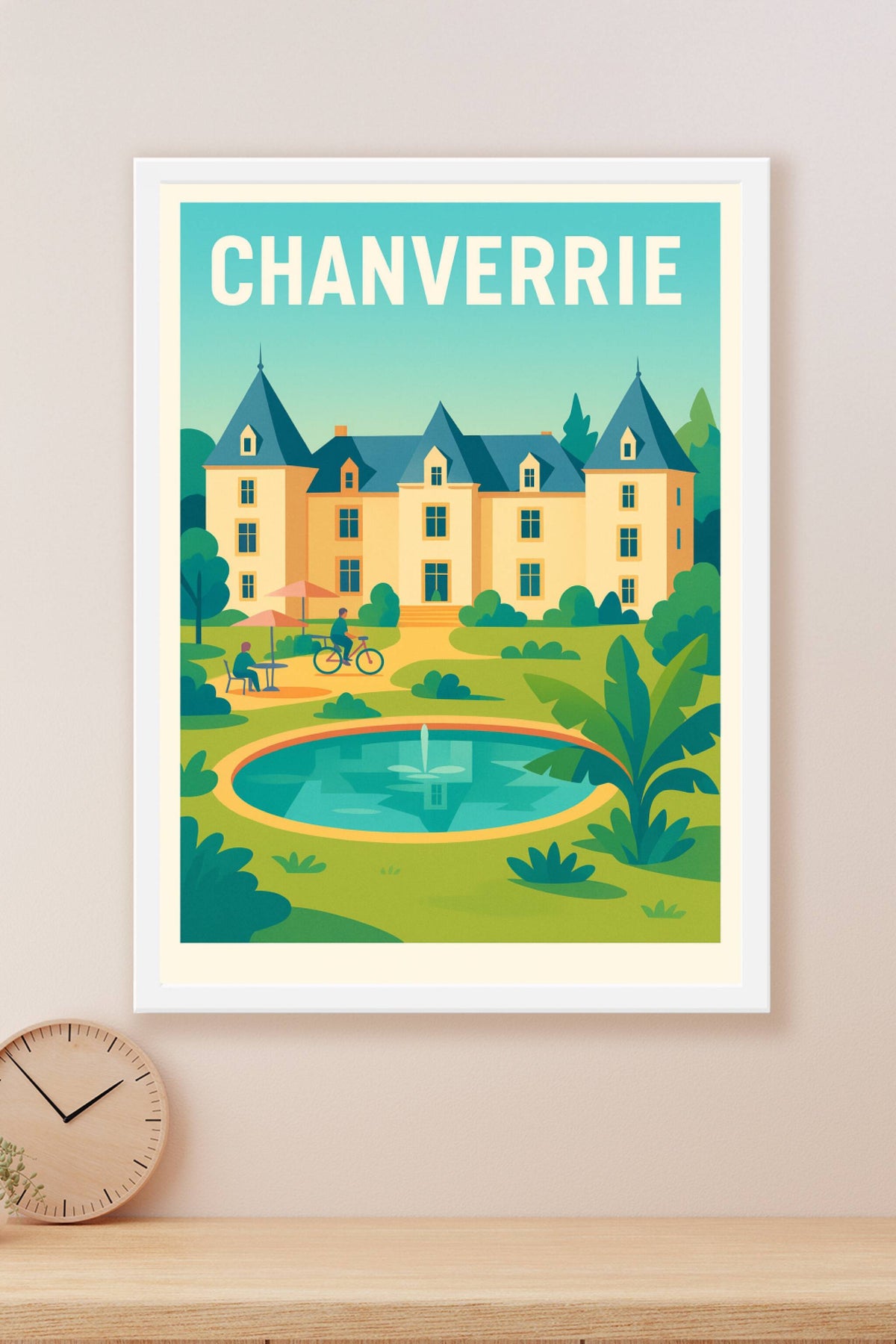 Affiche de Chanverrie - L'élégance d'un château au cœur de la nature