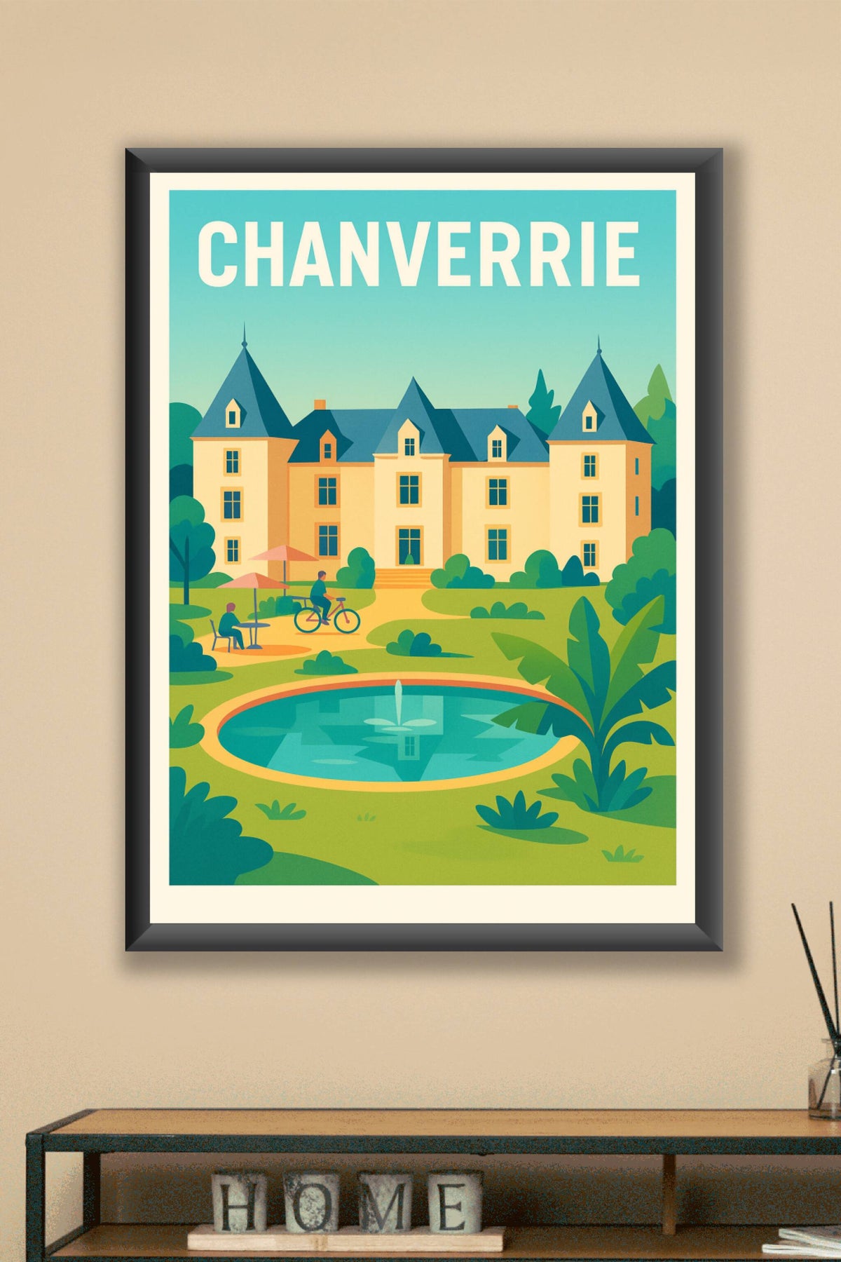 Affiche de Chanverrie - L'élégance d'un château au cœur de la nature