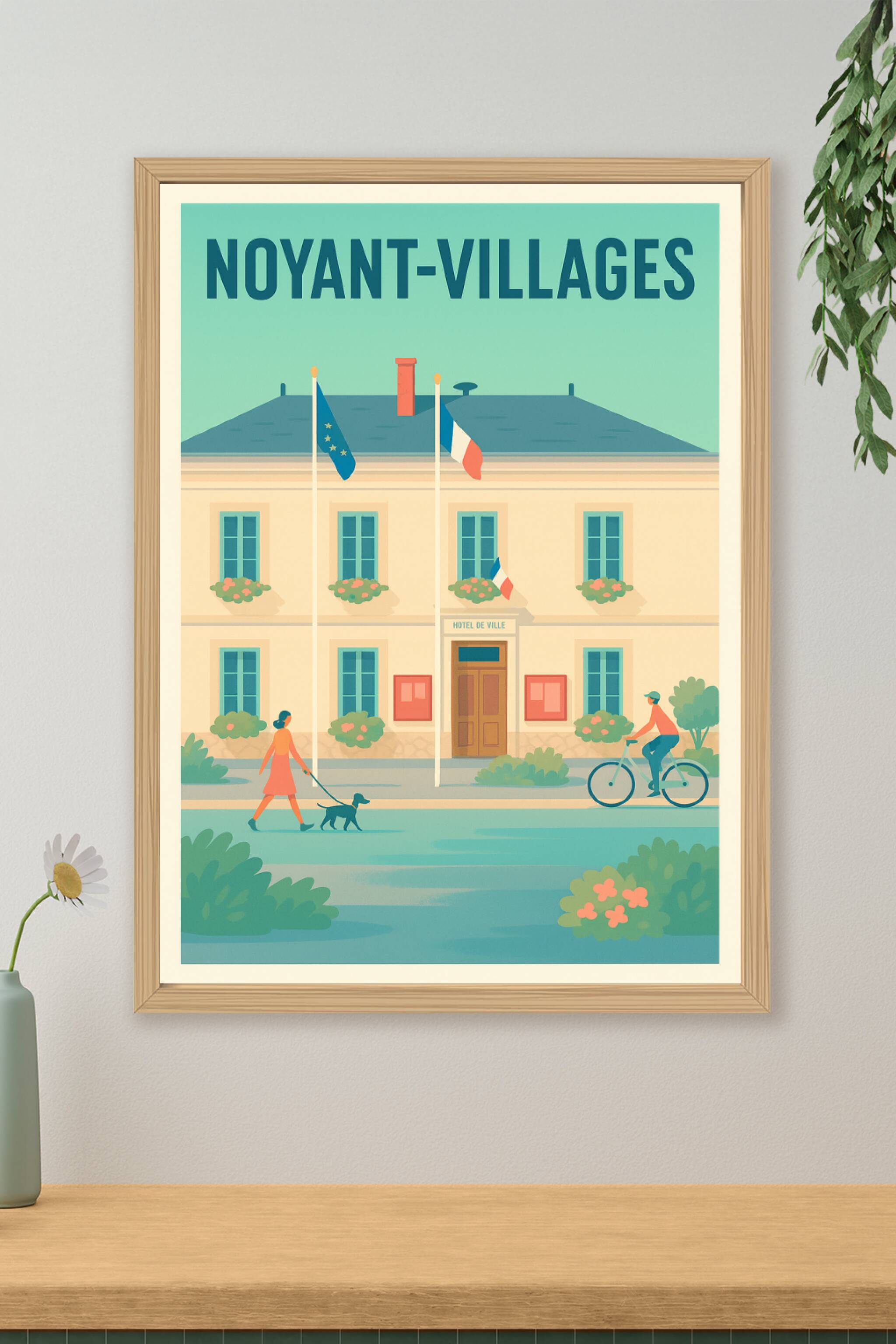 Affiche de Noyant-Villages - Charme et Sérénité au cœur du Village