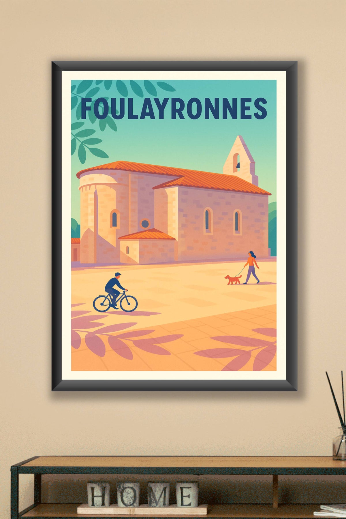 Affiche de Foulayronnes - Charme et douceur de vie en Nouvelle-Aquitaine