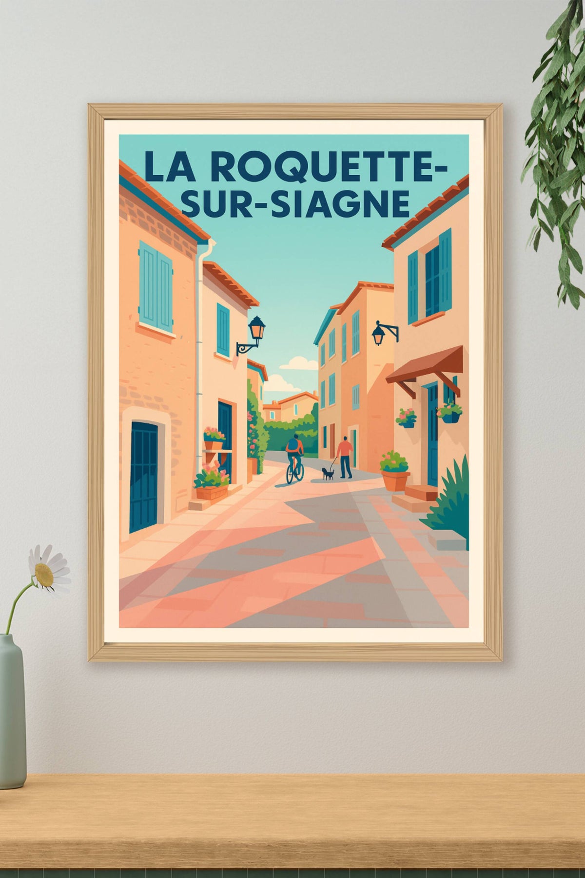 Affiche de La Roquette-sur-Siagne - Charme Provençal au Cœur du Village