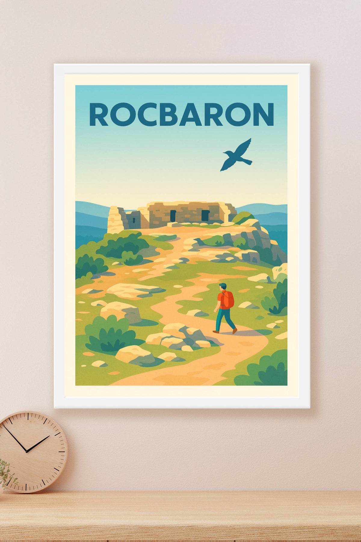 Affiche de Rocbaron - Aventure et patrimoine au sommet